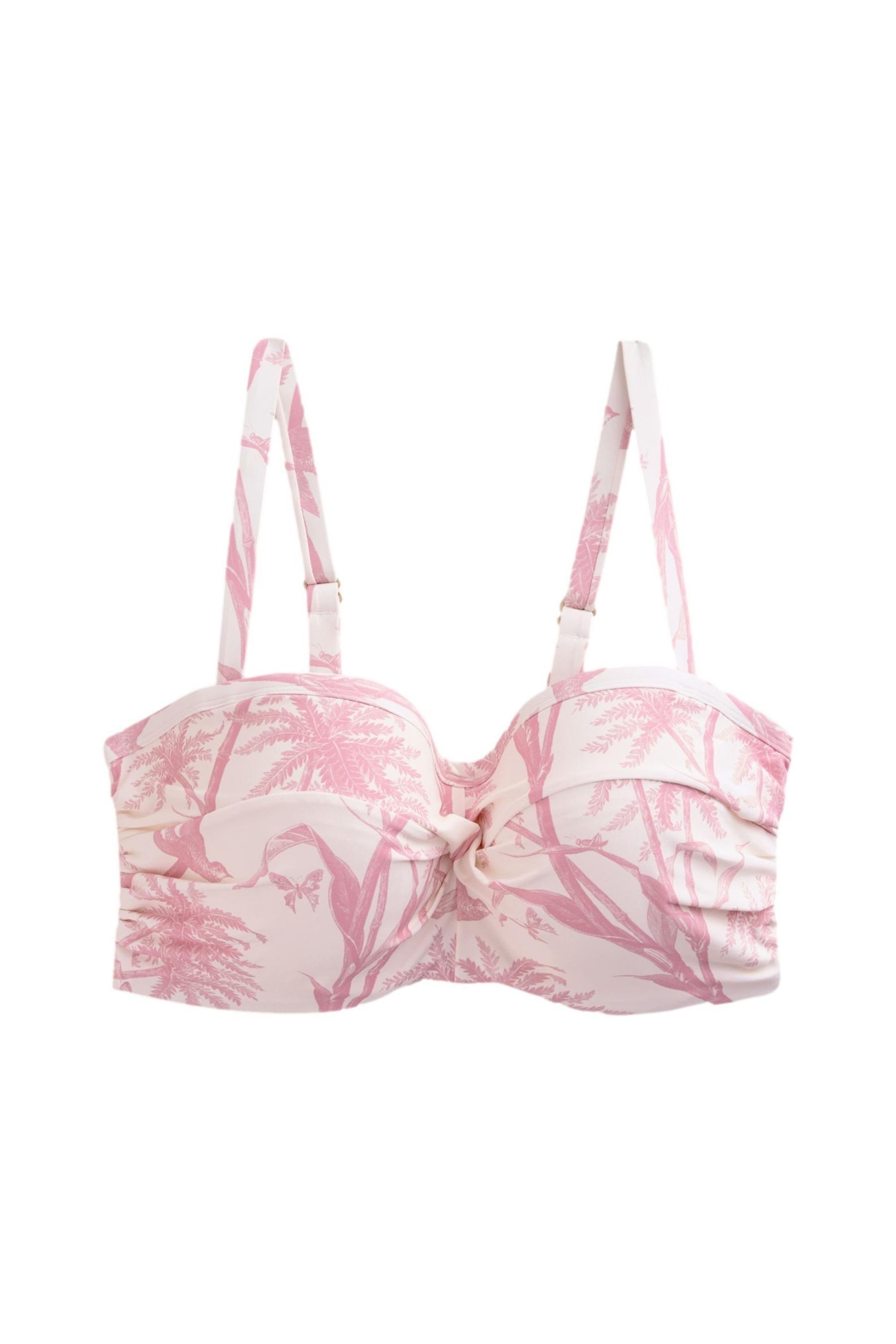 Next Bandeau-Bikini-Top F-K Twist Bandeau-Bikinitop mit Bügel (1-St)
