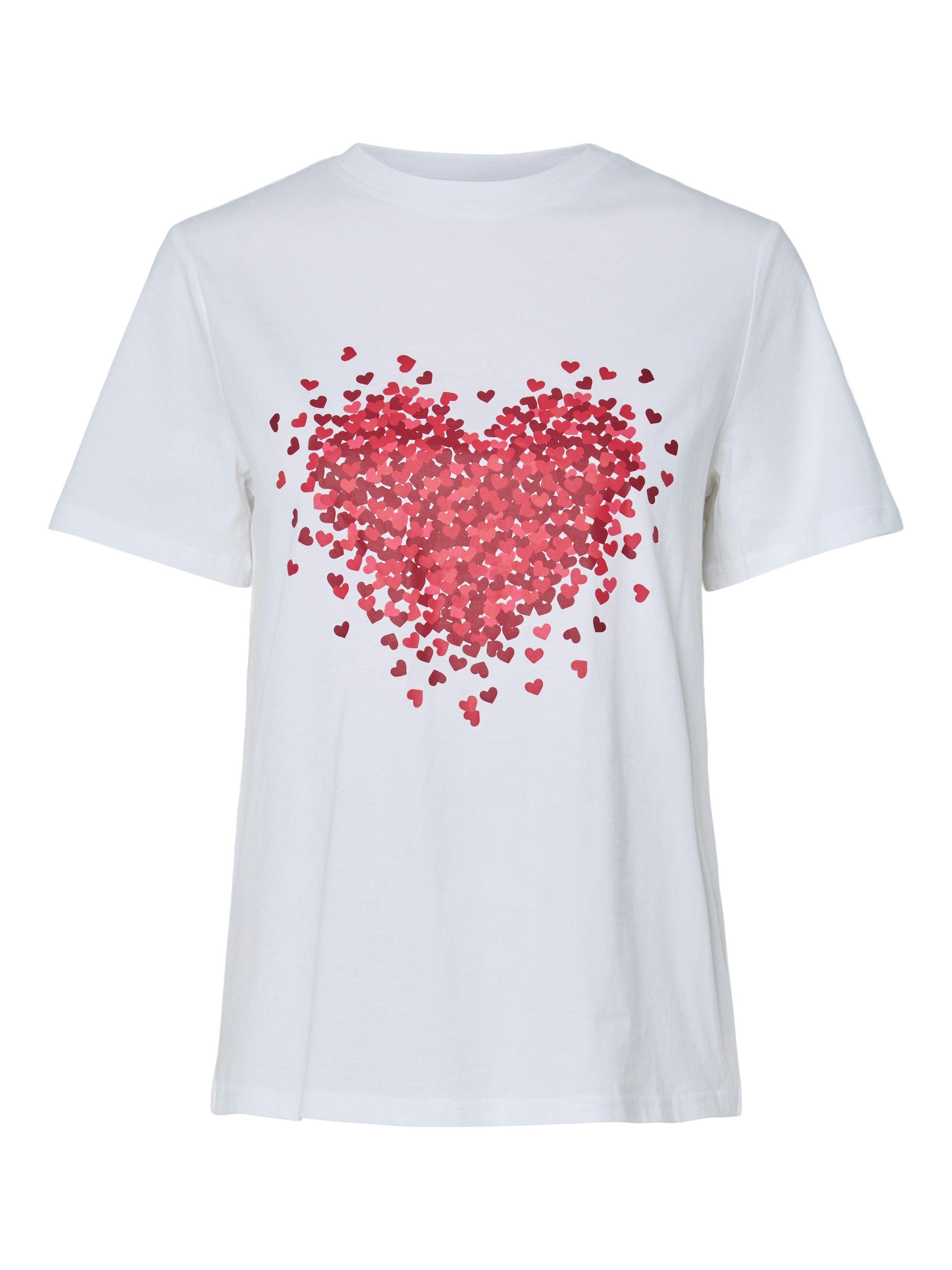 pieces Kurzarmshirt PCMARIA SS O-NECK TEE günstig online kaufen