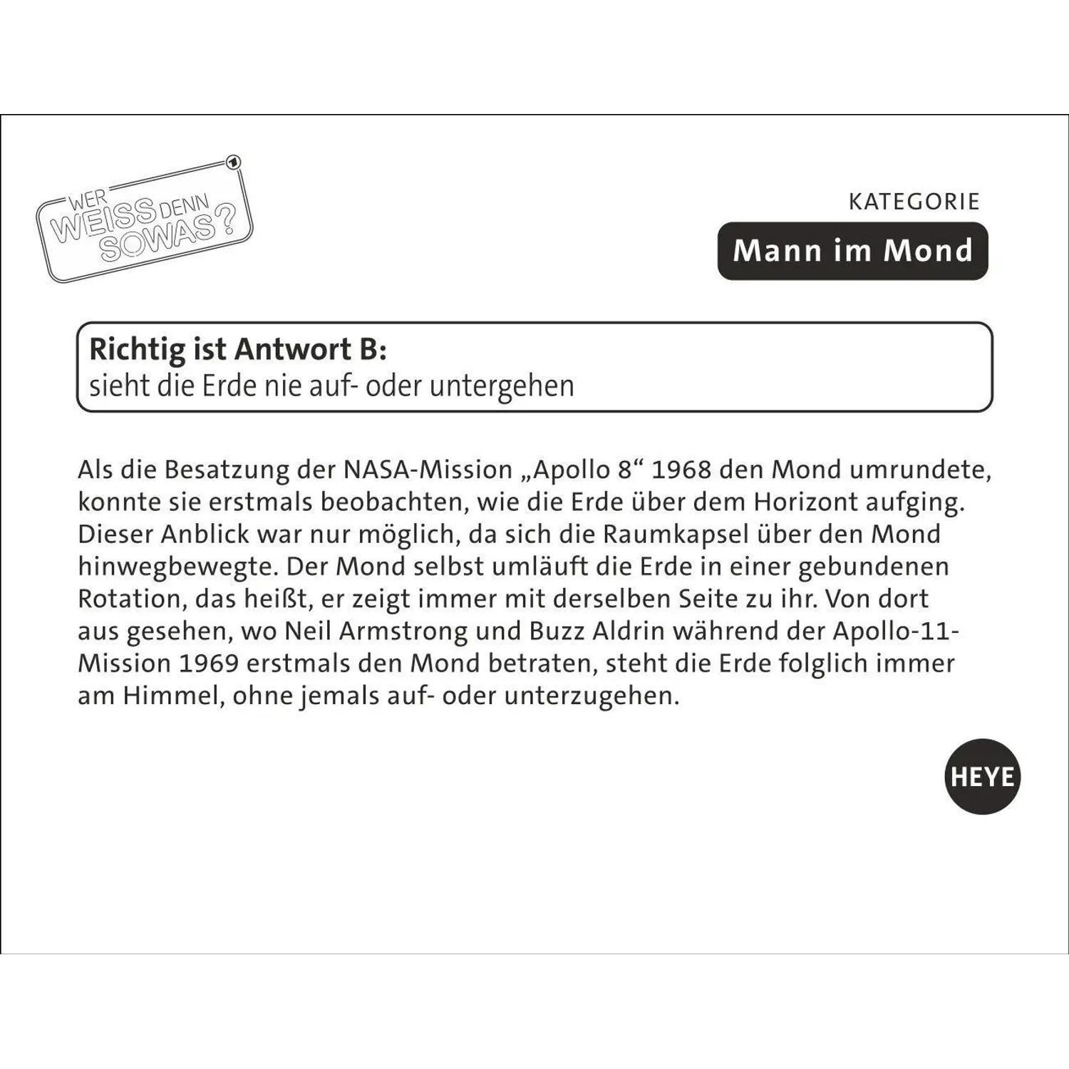 HEYE Abreißkalender Wer weiß denn sowas? Tagesabreißkalender 2027 – Bild 5 von 5