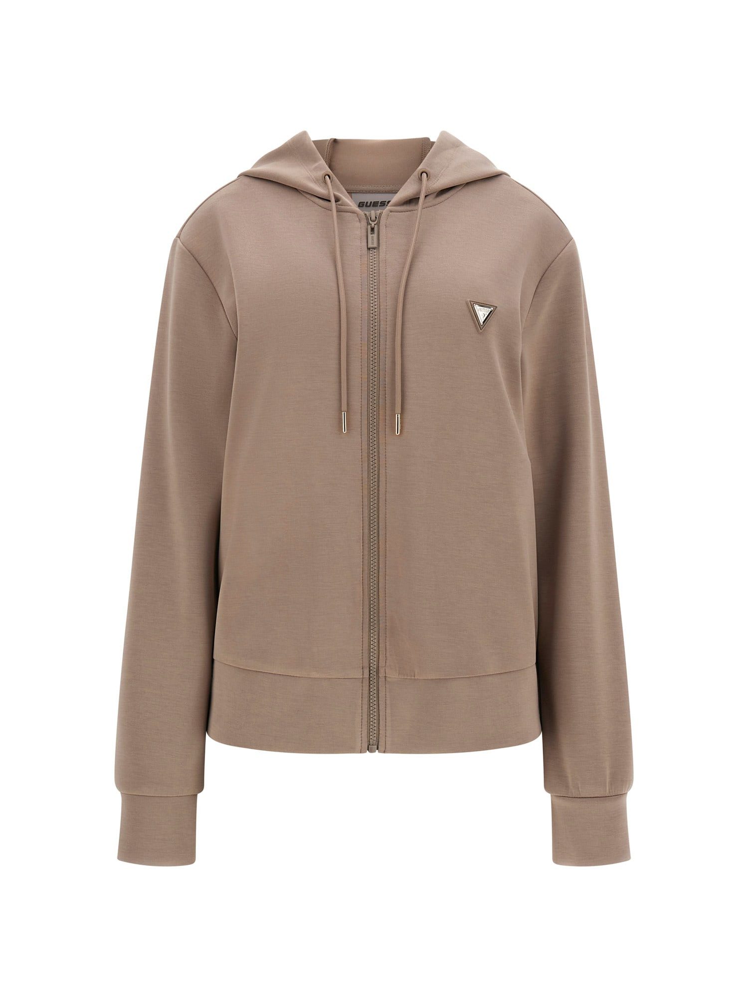 Guess Strickpullover OLYMPE FULL ZIP HOODIE SWEATSH