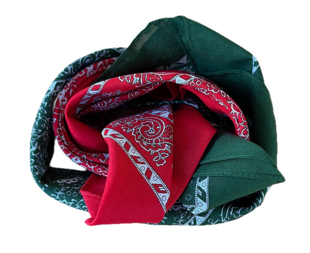 LK Trend & Style Nickituch Kopftuch Halstuch Bandana fürs Festival oder Oktoberfest, (Accessoire, lässig, Unisex, auf zum Fest passend gestylt), das modische Design bleibt im Trend