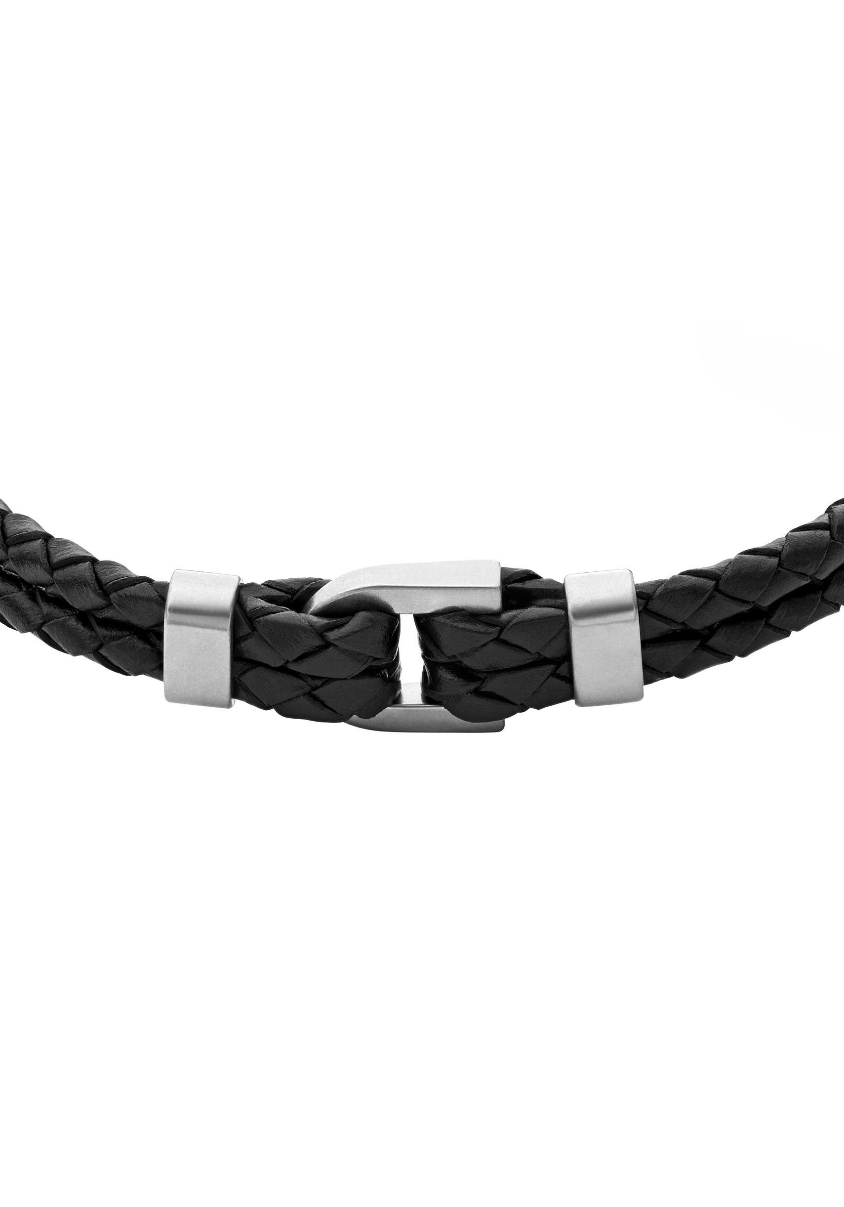 Fossil Armband Schmuck Geschenk Edelstahl Leder Armschmuck VINTAGE CASUAL