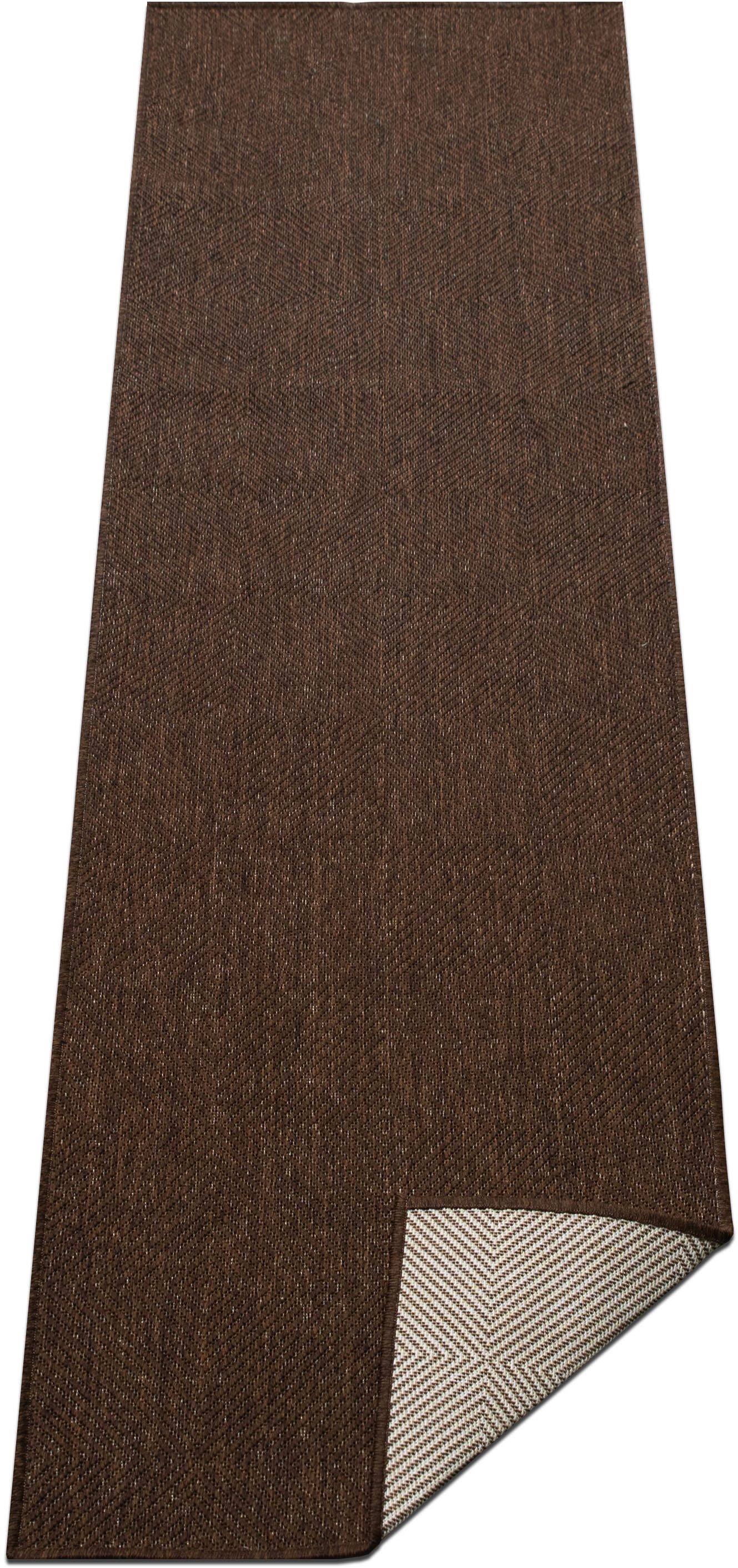 OTTO home Teppich Anna, auch als Läufer erhältlich, rechteckig, Höhe: 3 mm, In- und Outdoor geeignet, Sisal-Optik, Wetterfest & UV-beständig