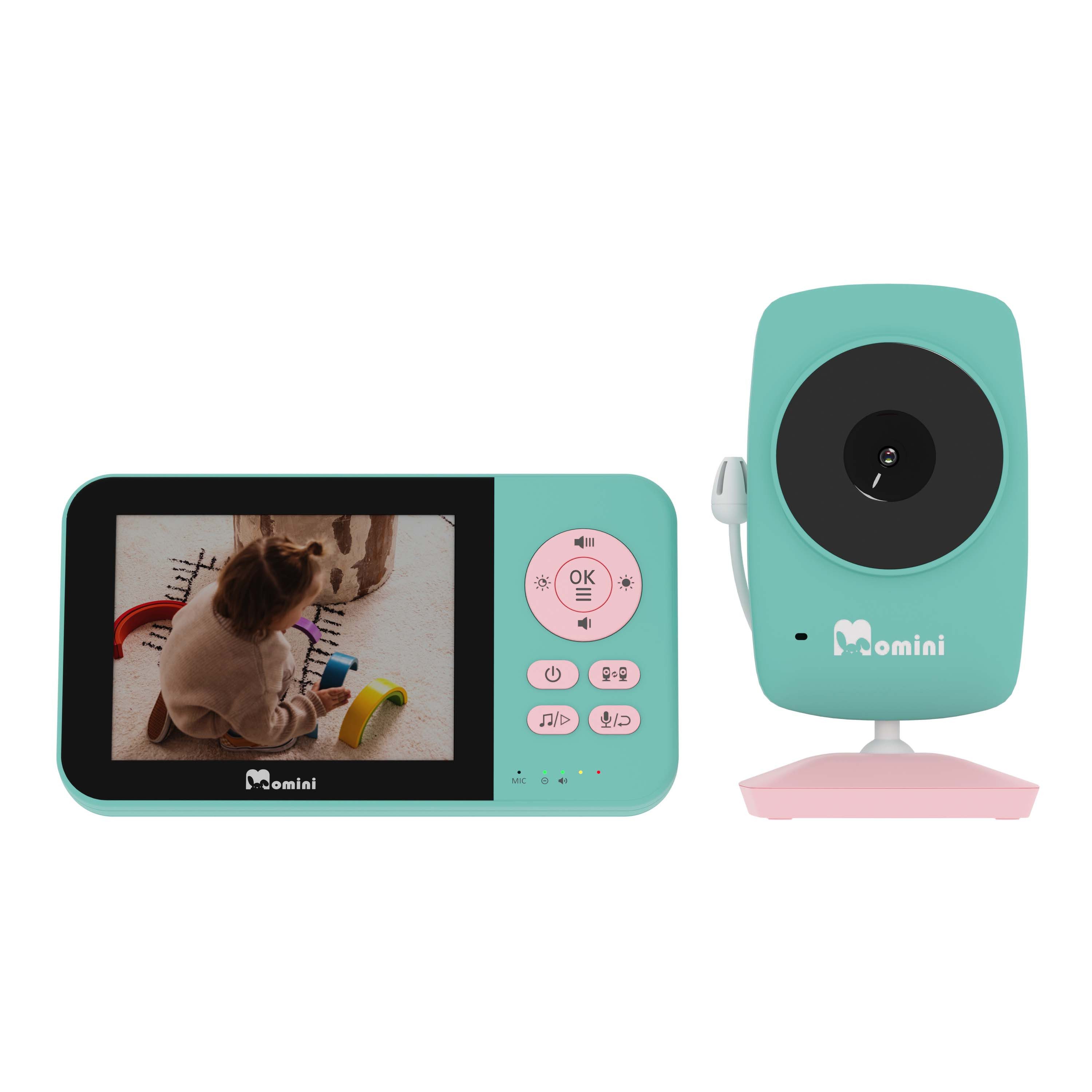 MOMINI Video-Babyphone MOMINI Blissview Elektronischer Baby Monitor