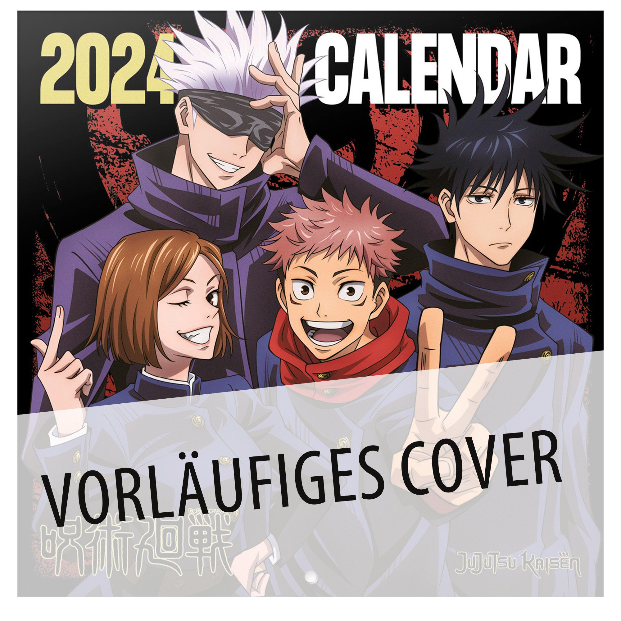 Danilo Wandkalender Jujutsu Kaisen Kalender 2025