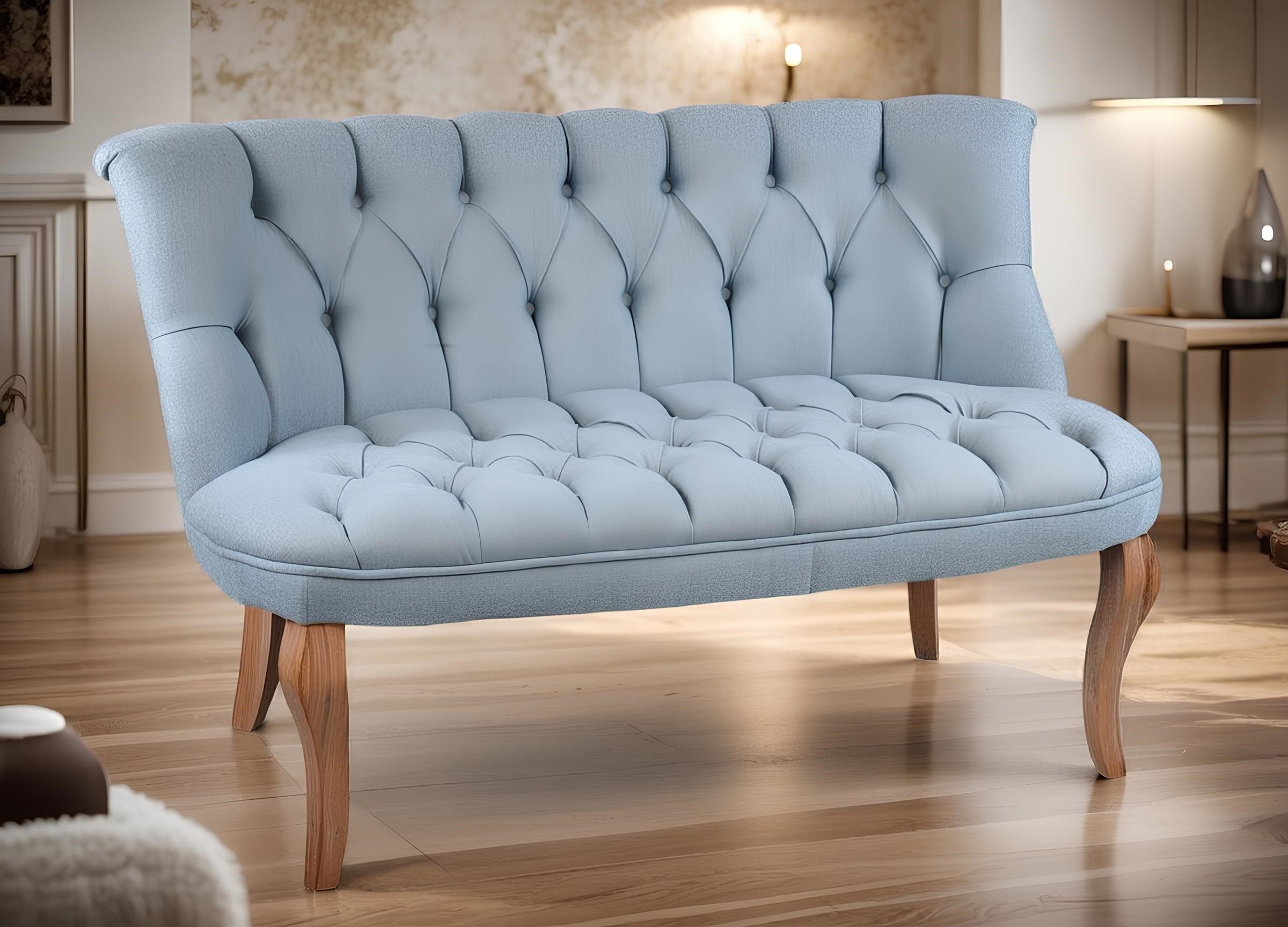 JVmoebel 3-Sitzer Bequemes Stoffsofa mit stilvoller Polsterung Sofort, Made in Europa