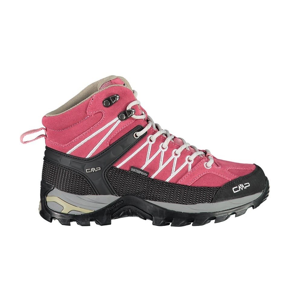 CMP Rigel Mid WP (Trekking, wasserdicht) rosa/sandbraun Damen Wanderschuh günstig online kaufen