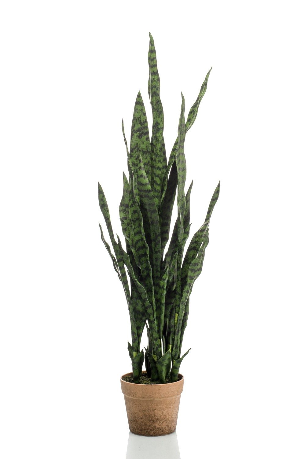 Kunstpflanze Sansevieria künstlich Elene, grün, 95cm Bogenhanf (Sansevieria trifasciata), artplants, Höhe 95.0 cm