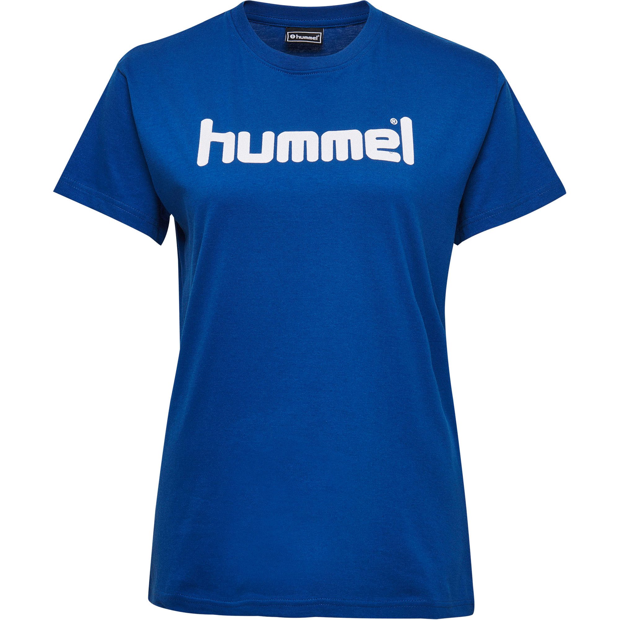 T-Shirt Hummel Damen T-Shirt Go Cotton Logo T-Shirt Woman S/S 203518