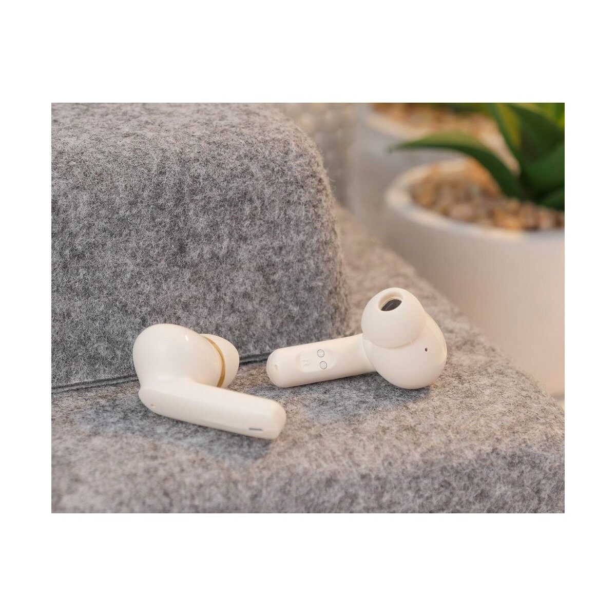 hoco. HOCO EQ6 TWS Bluetooth Kopfhörer kabellos In-Ear Weiß Bluetooth-Kopfhörer