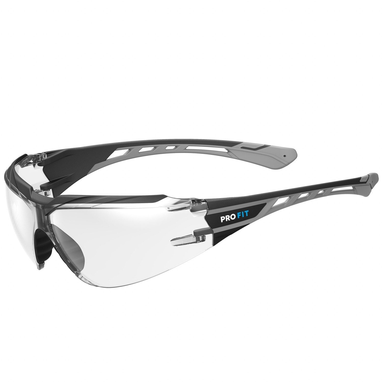 PRO FIT by Fitzner Brille Schutzbrille "pk plus",klar, kratzfest, beschlagfrei