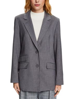 Esprit Collection Longblazer Blazer aus Wollmix