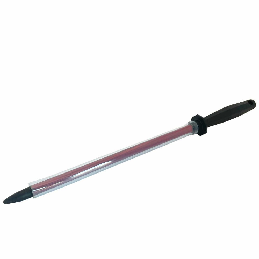 WESTMARK Wetzstab Länge: 35,3 cm, Sinterrubin/Kunststoff, Wetzstab + Stabschutz