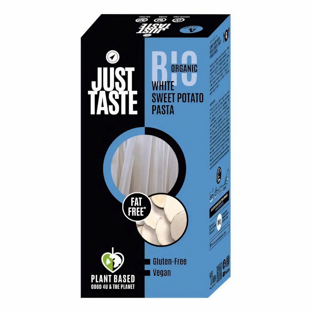 JUST Nudeln JUST TASTE Bio Süßkartoffel Glas-Tagliatelle, 250