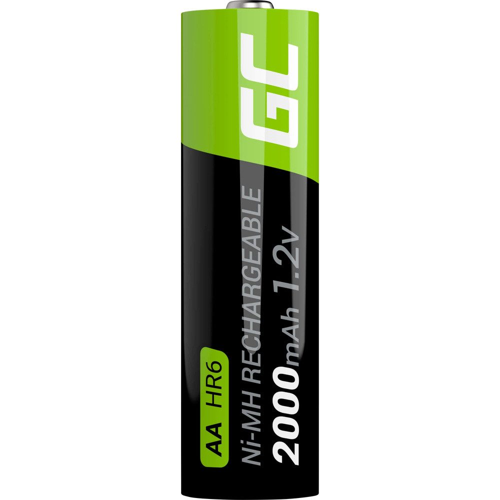 Green Cell Green Cell HR6 Mignon (AA)-Akku NiMH 2000 mAh 1.2 V 4 St. Batterie