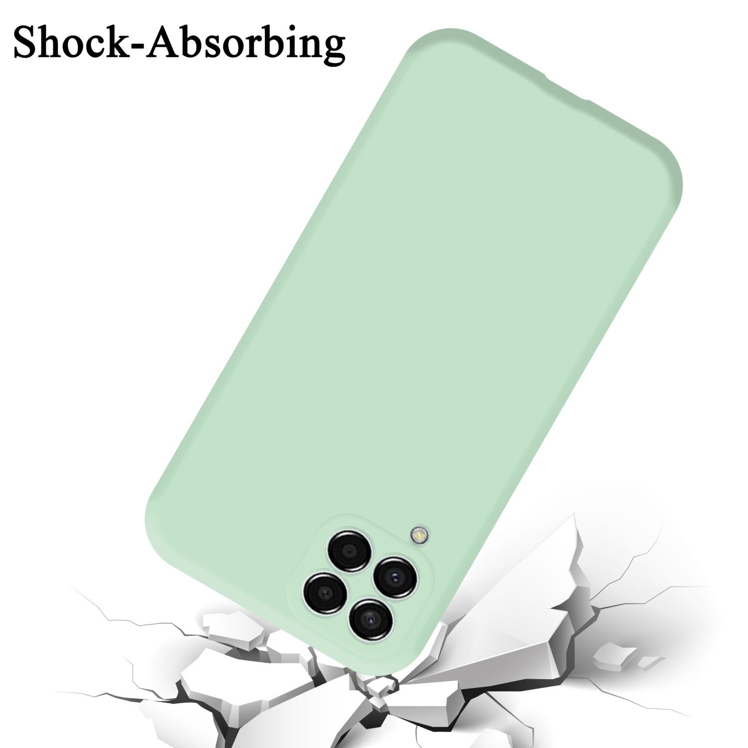 Cadorabo Handyhülle für Samsung Galaxy M33 5G Hülle Samsung Galaxy M33 5G, Flexible Hülle TPU Silikon Schutzhülle Back Cover Case