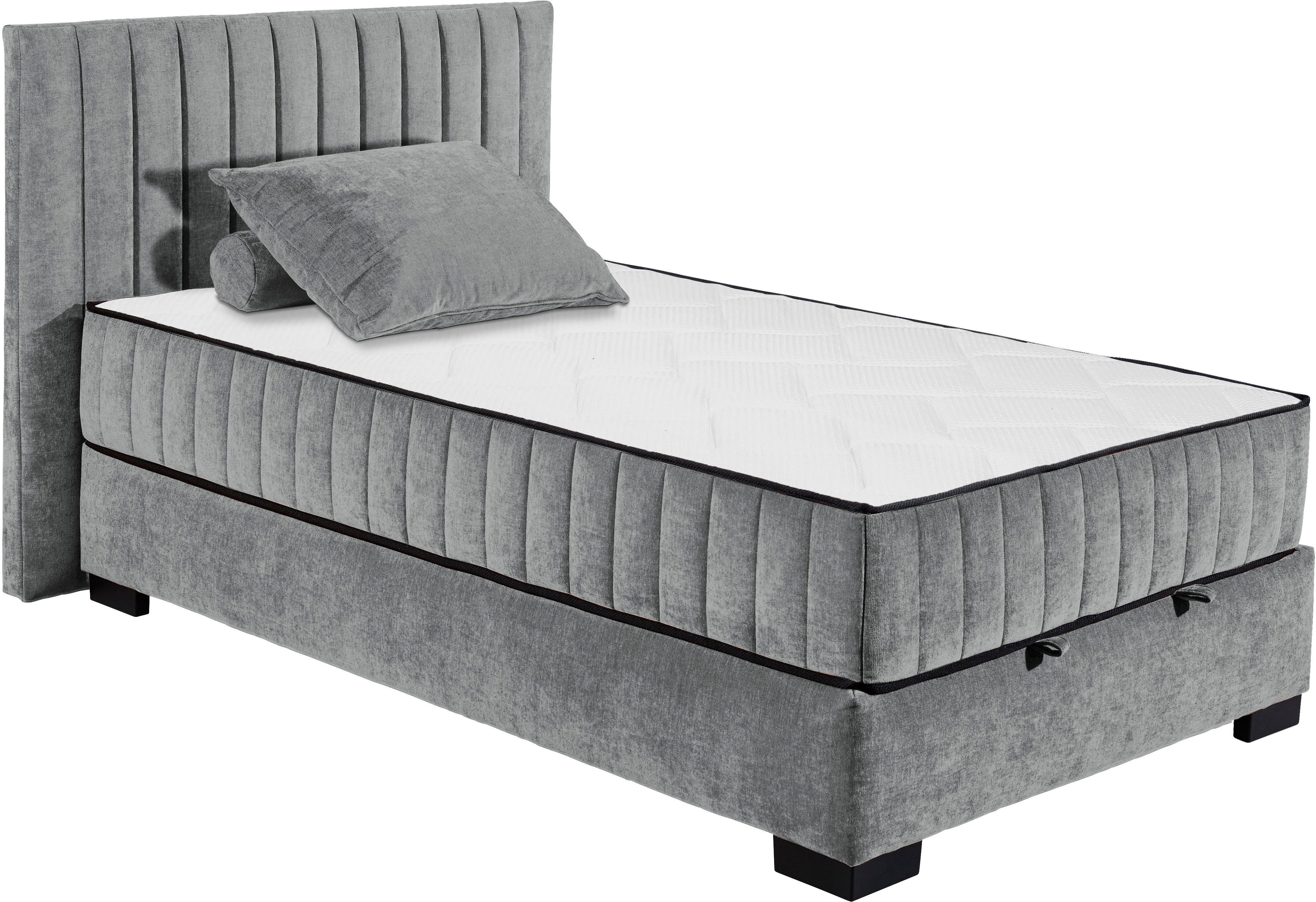 ED EXCITING DESIGN Boxbett Nagol, mit Bettkasten, mit Wendematratze, erhältlich in verschiedenen Breiten