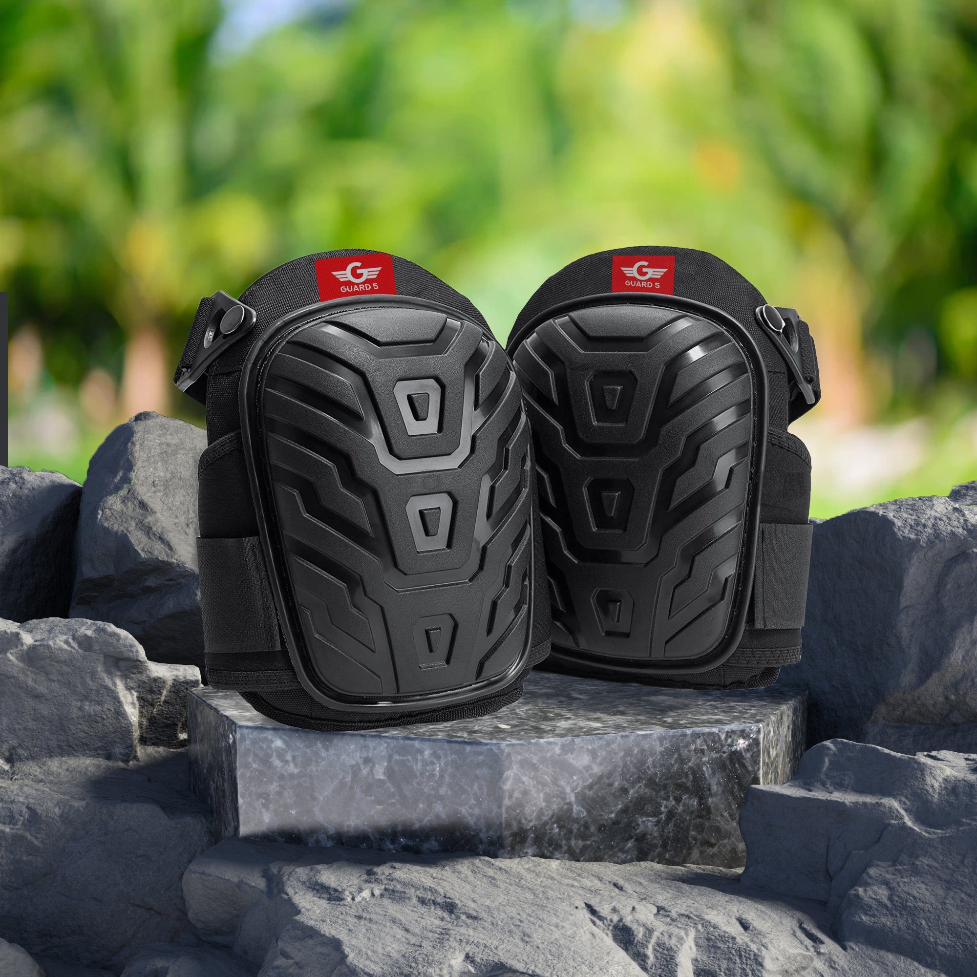 GUARD 5 Knieschutz Knieschoner für Garten und Boden Arbeiten (Art