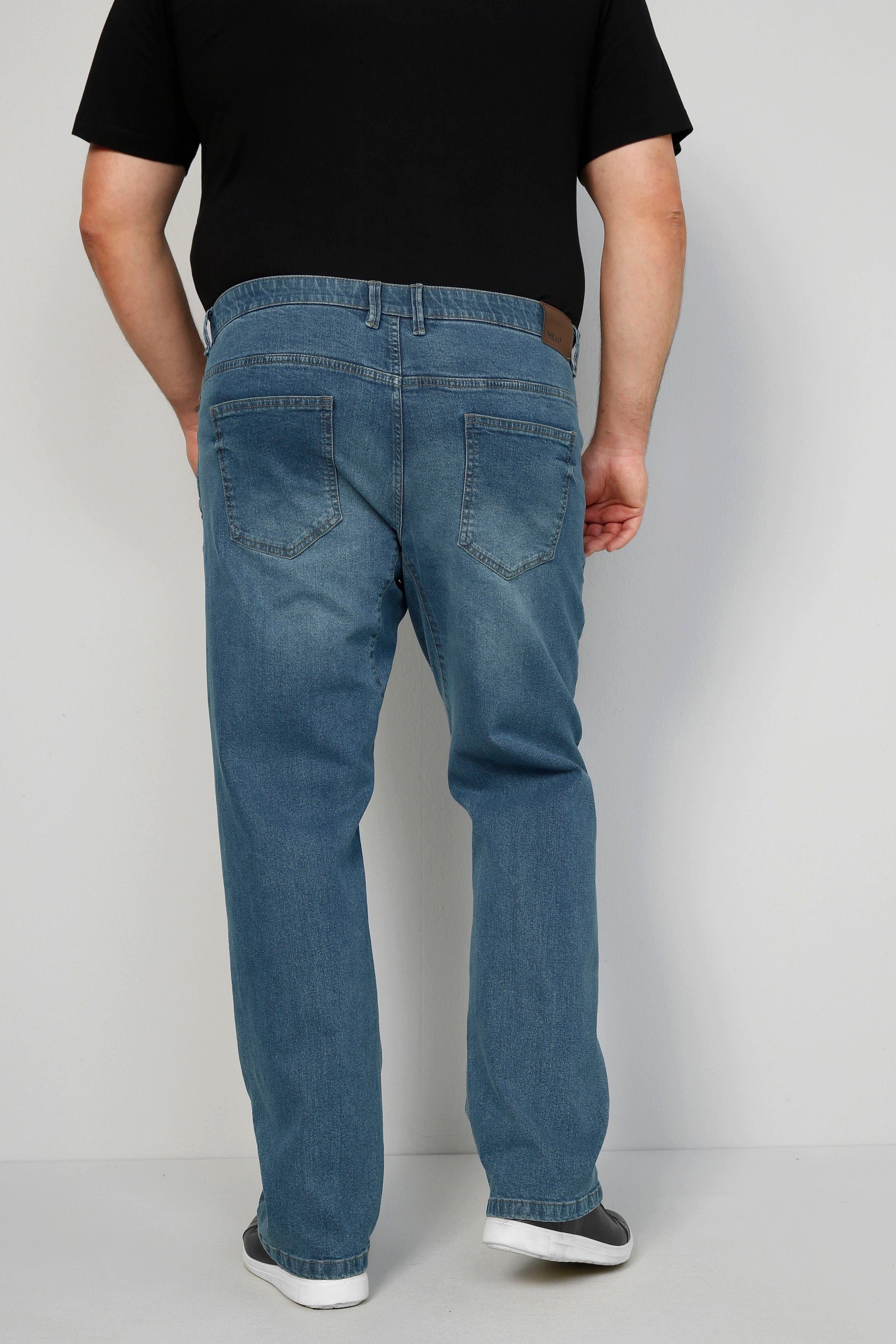 Men Jeans Spezialschnitt 5-Pocket-Jeans hellblau Plus