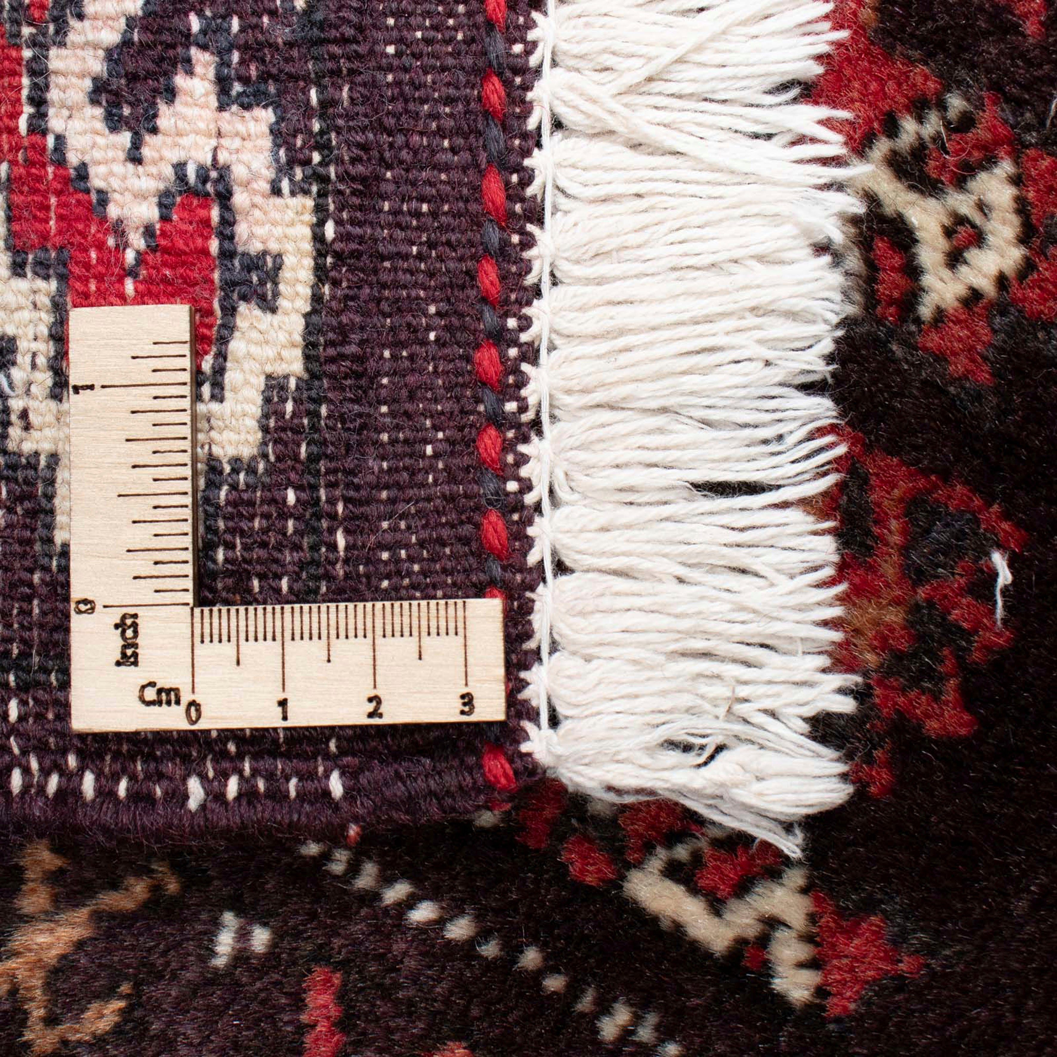 Orientteppich Belutsch - rechteckig, x mit Wohnzimmer, Zertifikat cm - braun, mm, Höhe: morgenland, 8 Handgeknüpft, Einzelstück 103 143
