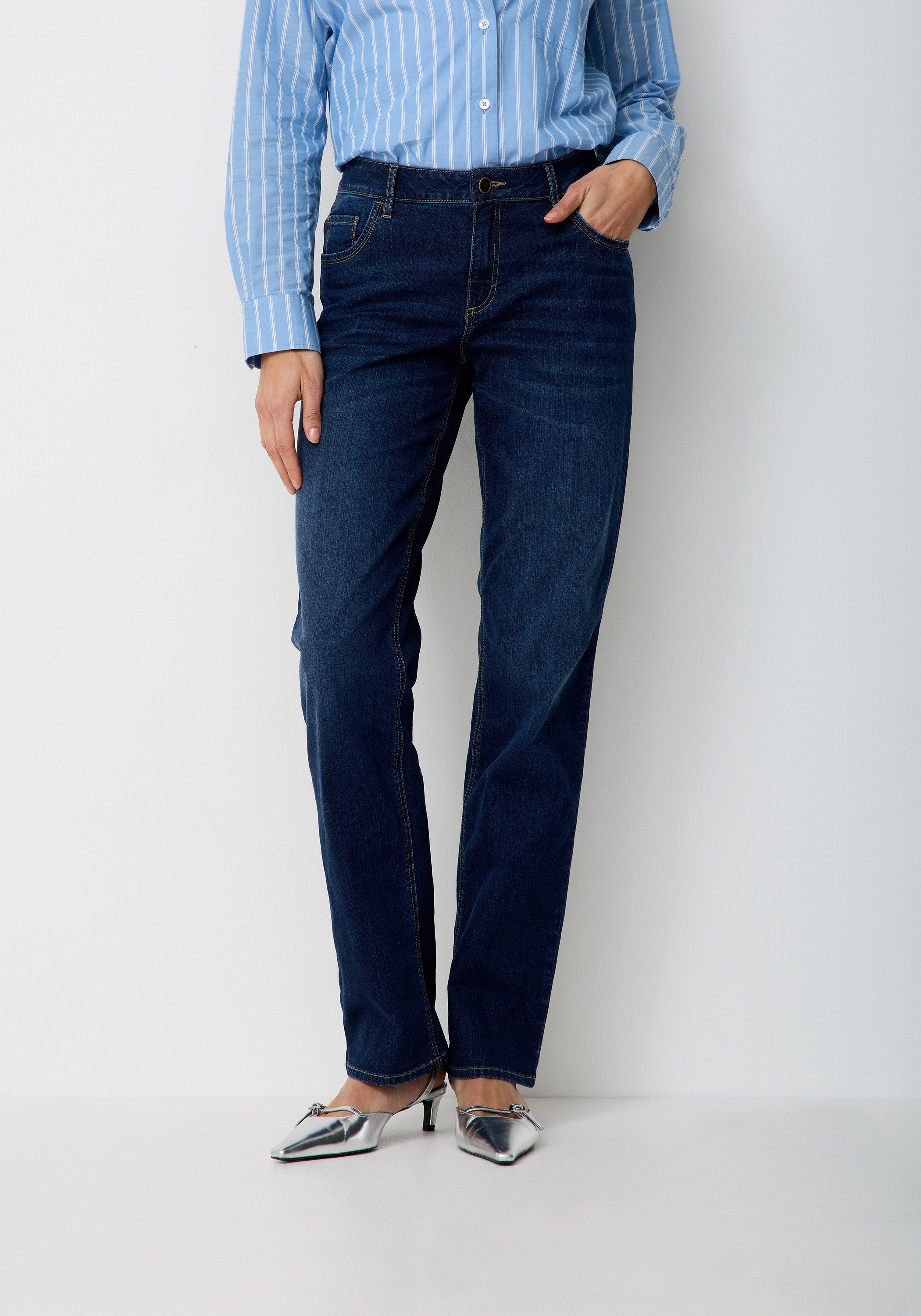 Paddock's Straight-Jeans LARA Regular Jeans mit Komfort Stretch