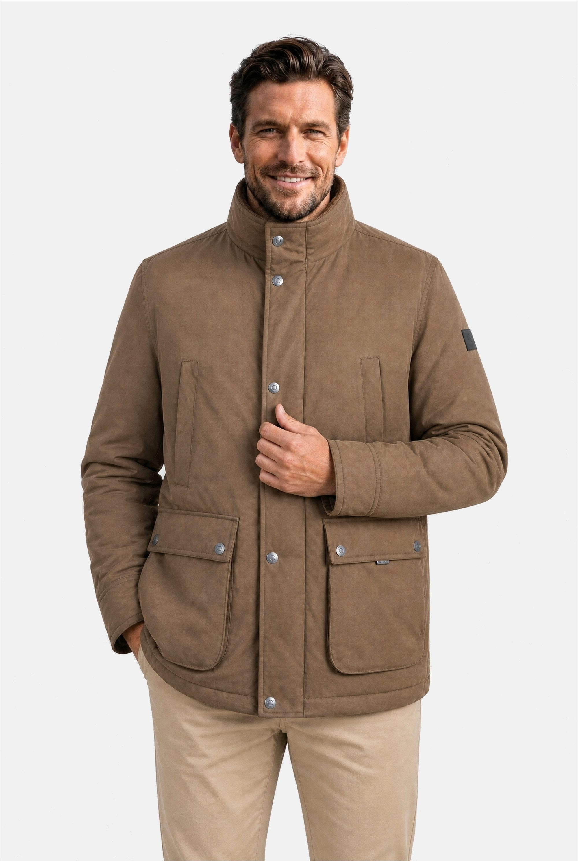 New Canadian Outdoorjacke Classic (1-St) mit Reißverschluss vorne