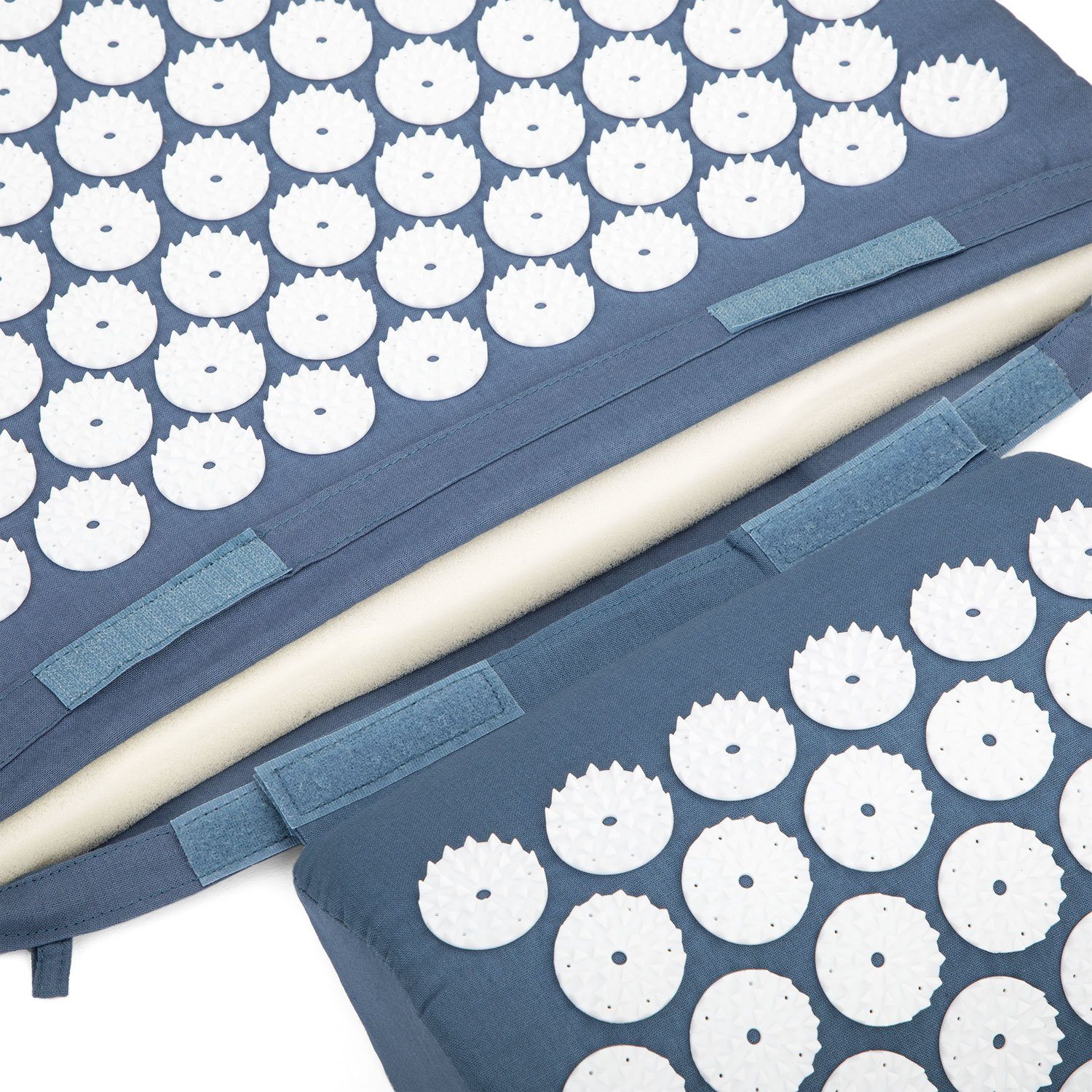 bodhi Akupressurmatte VITAL Akupressurmatte XL Deluxe-Set SOFT blau