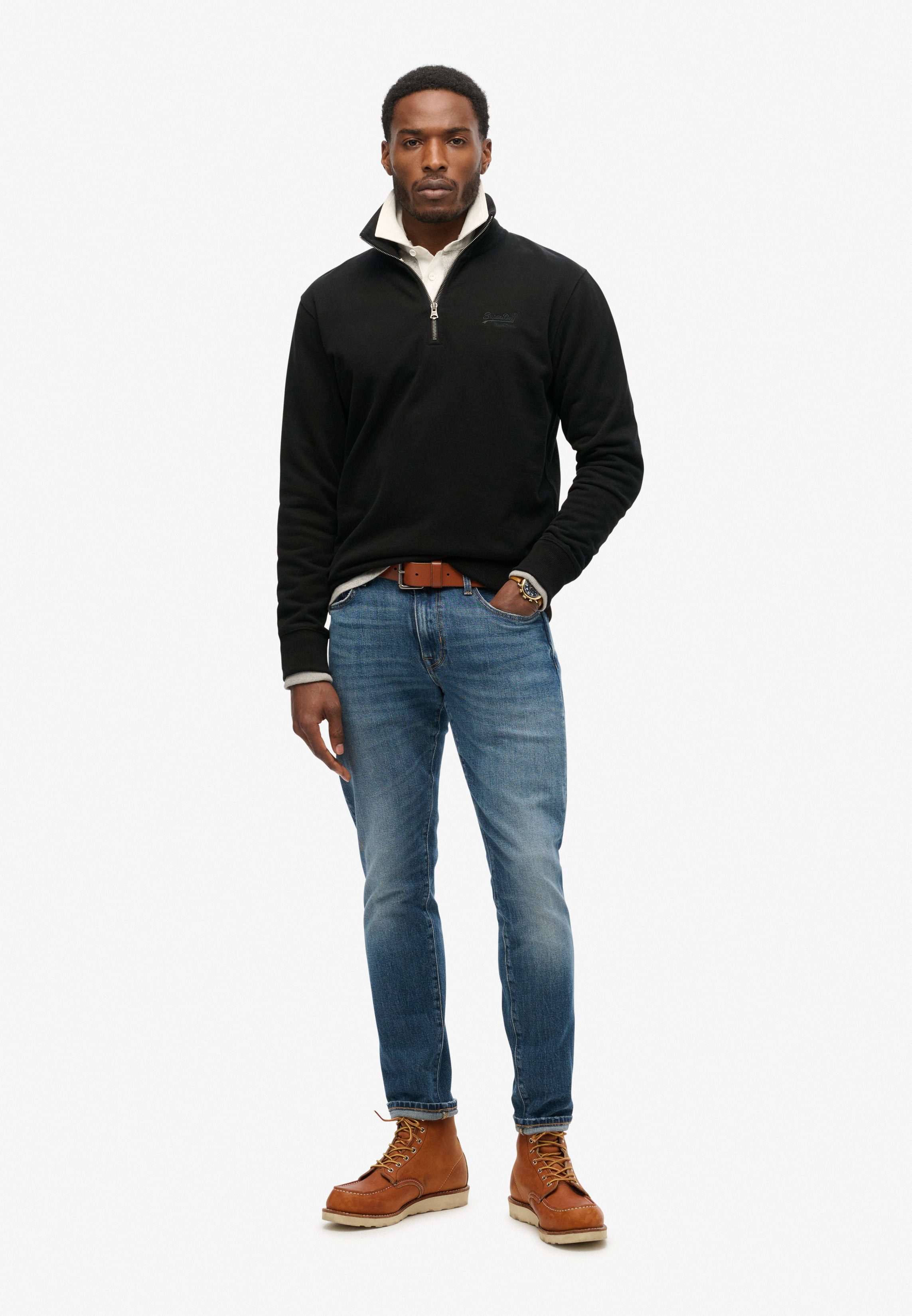 Superdry Sweatshirt ESSENTIAL LOGO HENLEY