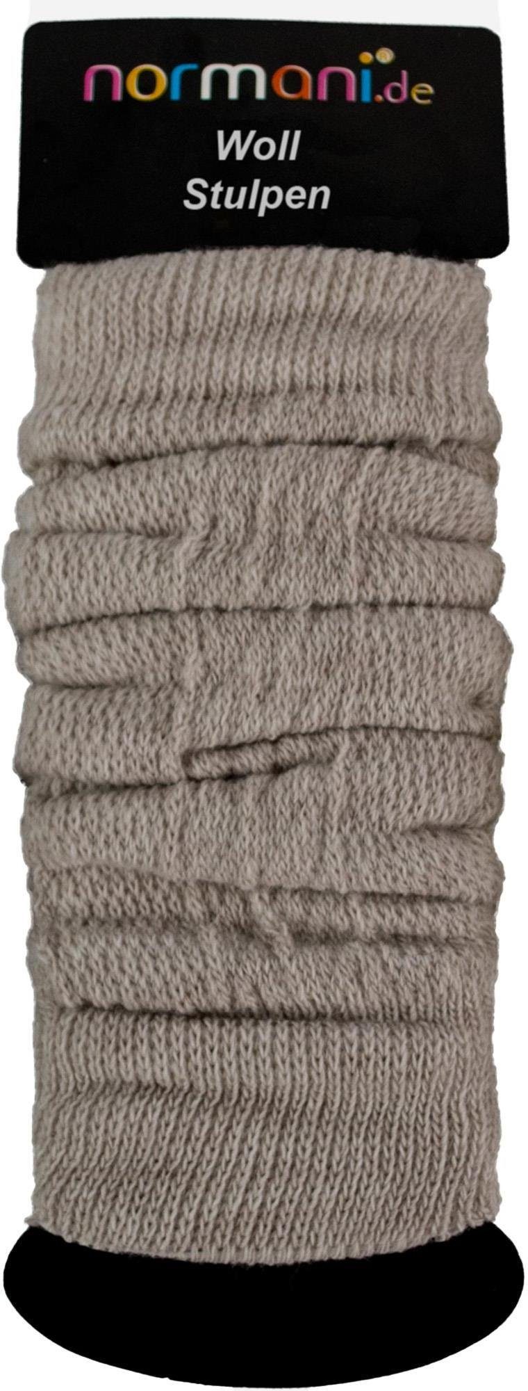 normani Beinstulpen Strickstulpen mit Wolle modische Strickstulpen günstig online kaufen