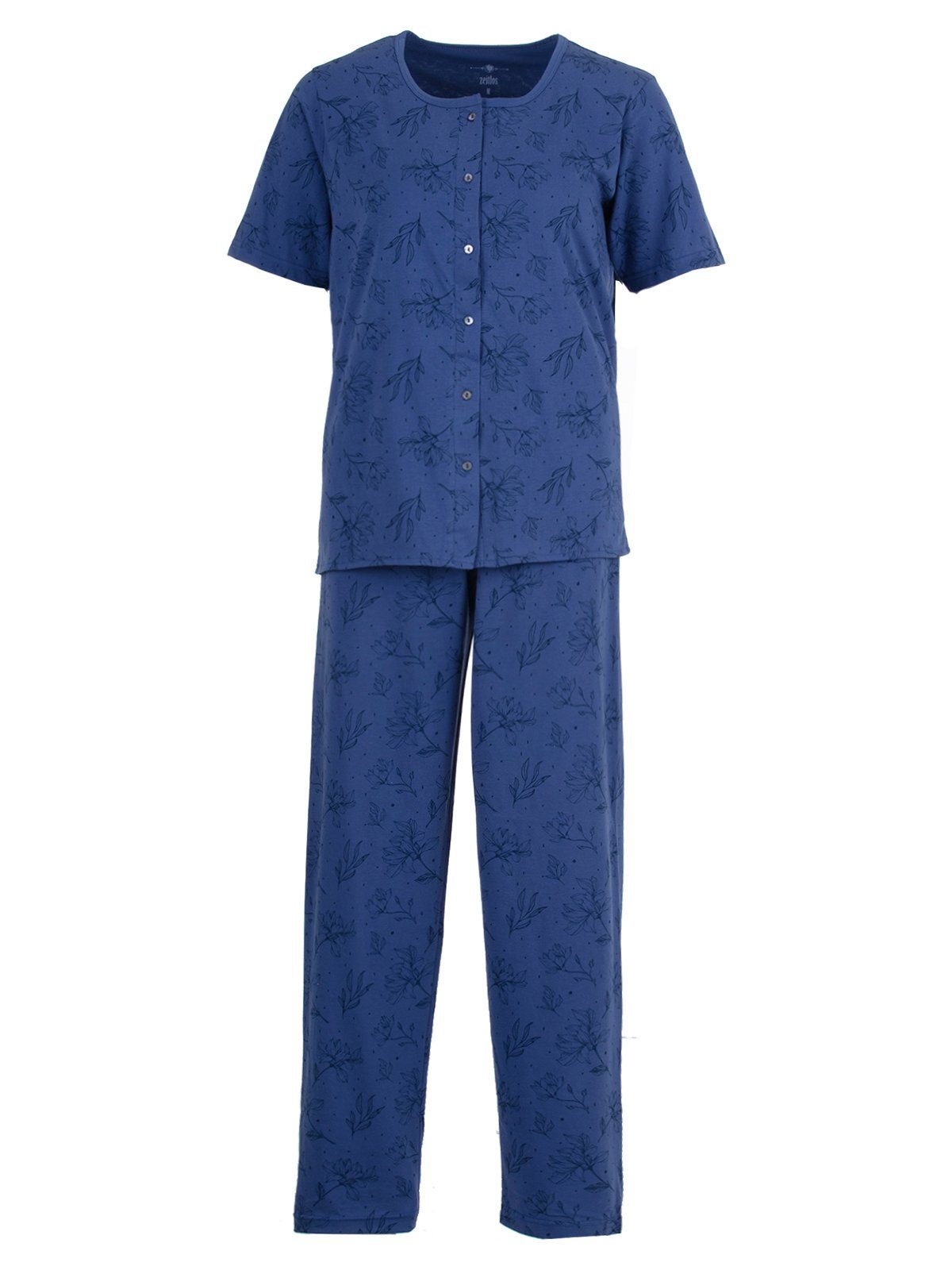 zeitlos Schlafanzug Pyjama Set Kurzarm - günstig online kaufen