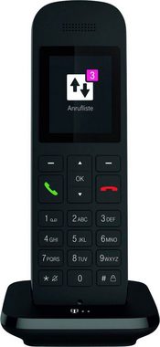 Telekom Speedphone 12 DECT-Telefon (Mobilteile: 1, LAN (Ethernet), mit HD Voice, Multifunktionstaste 5 cm Farbdisplay)