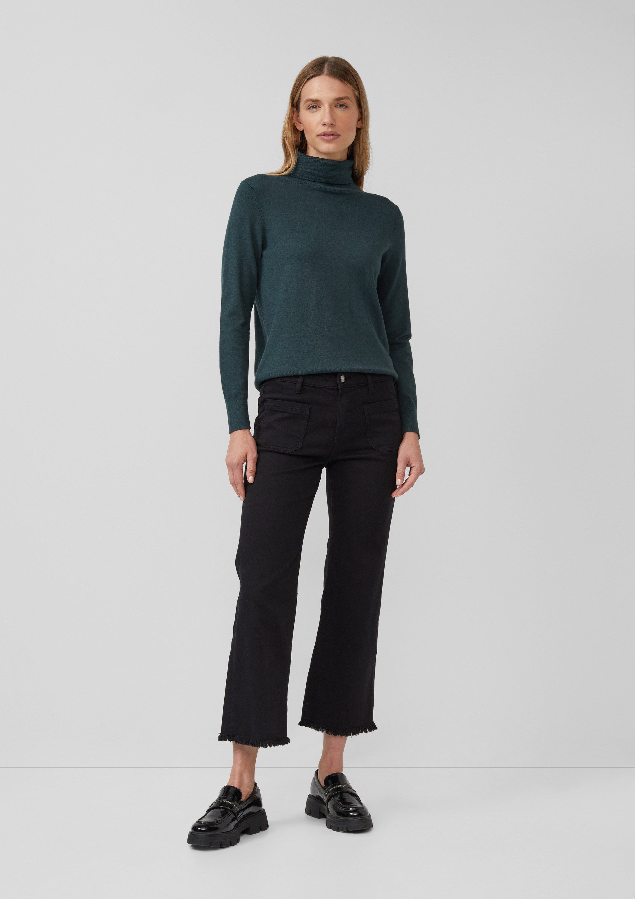 Weite Jeans Jeans-Hose