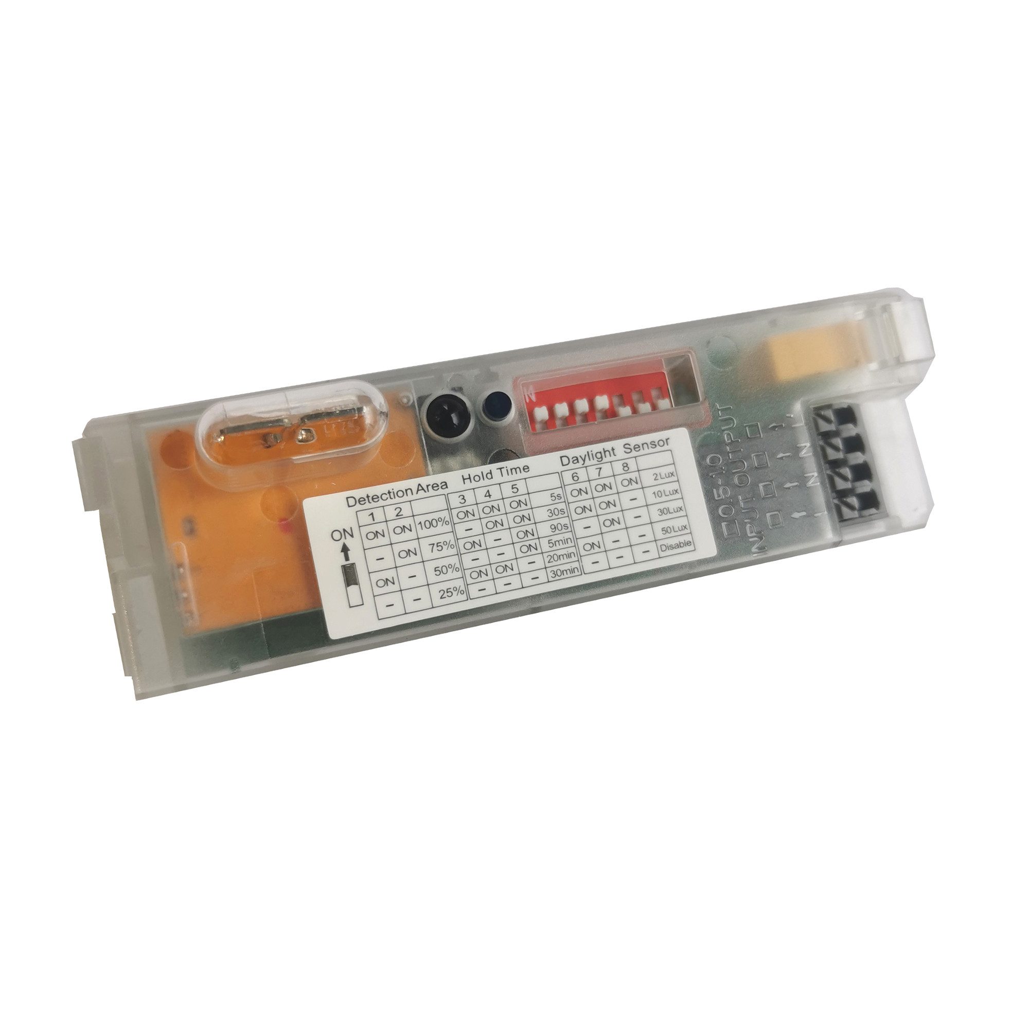 Merrytek Bewegungsmelder MC098S99 HF Bewegungsmelder 5,8GHz für LED Leuchte Deckenmontage, (1-St)