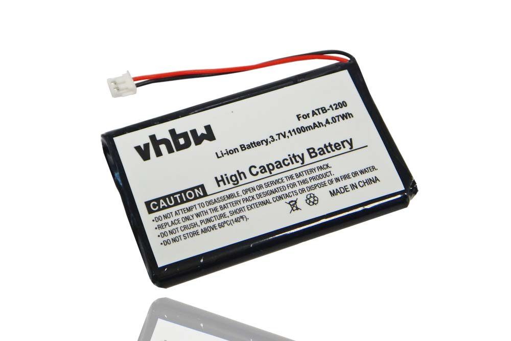 vhbw Ersatz für RTI ATB-1200, 40-210742-20 für Akku Li-Ion 1100 mAh (3,7 V)