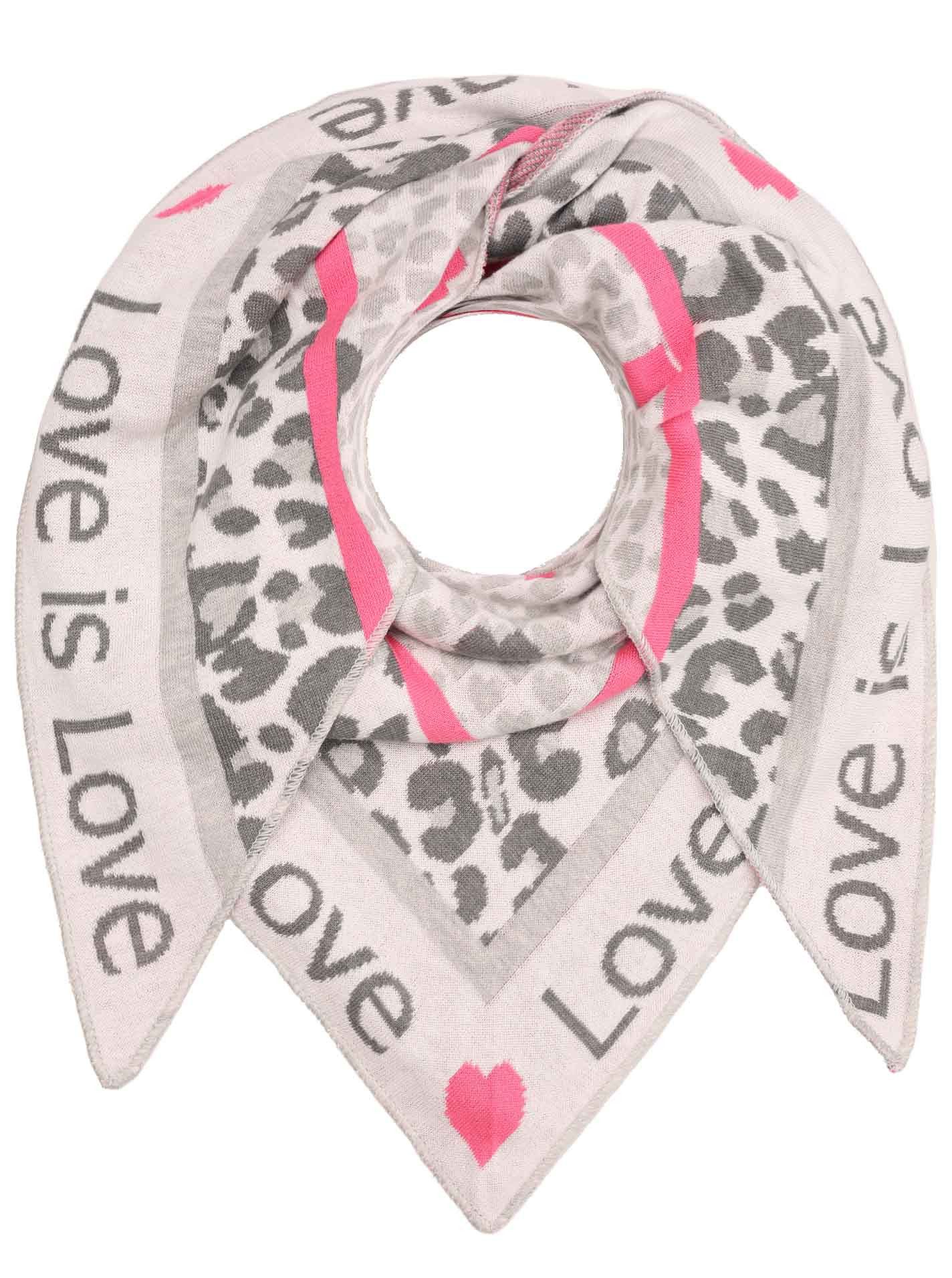 Zwillingsherz Dreieckstuch Dreieckstuch BW "Leo & Love II"