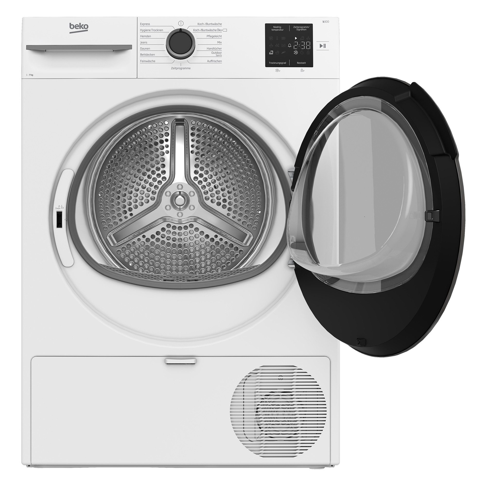 BEKO Wärmepumpentrockner BM3T37210W1, Hygiene Trocknen & Auffrischen – Bild 3 von 5