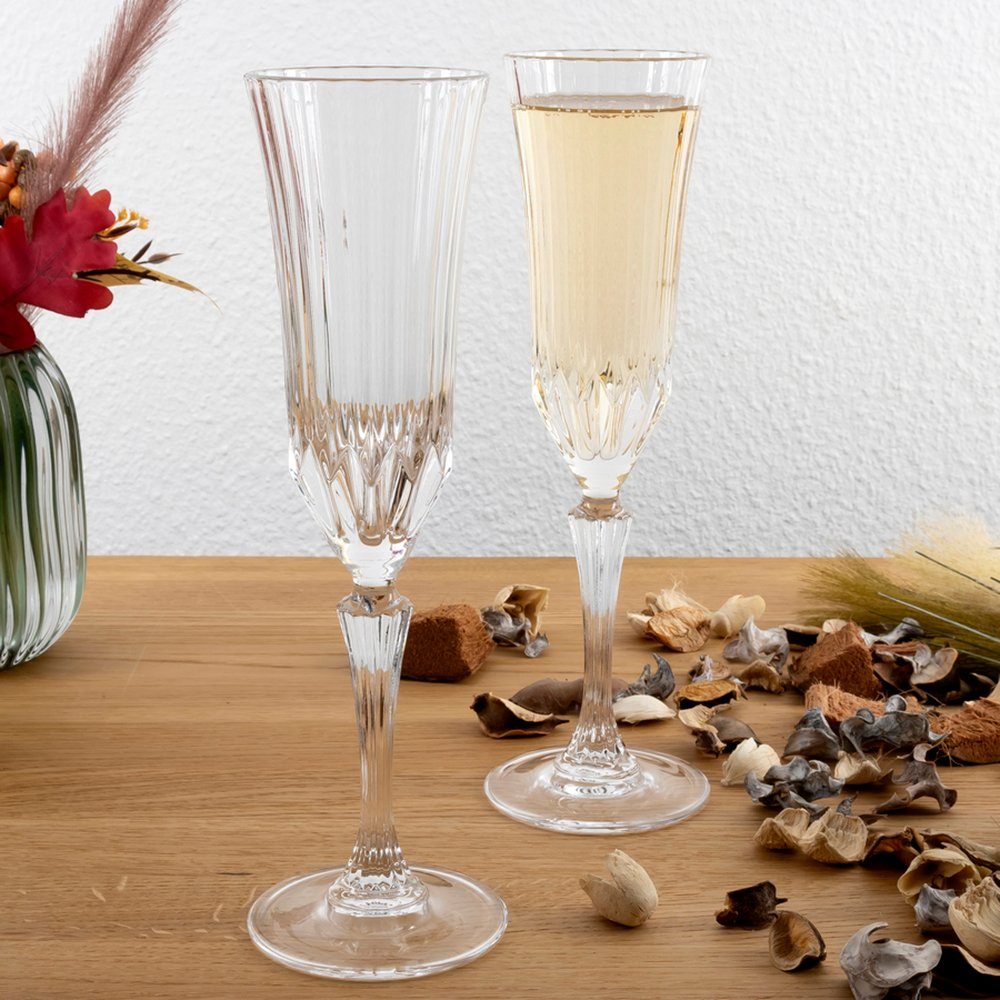 Glas RCR Luxion Kristallglas Adagio Champagnerglas