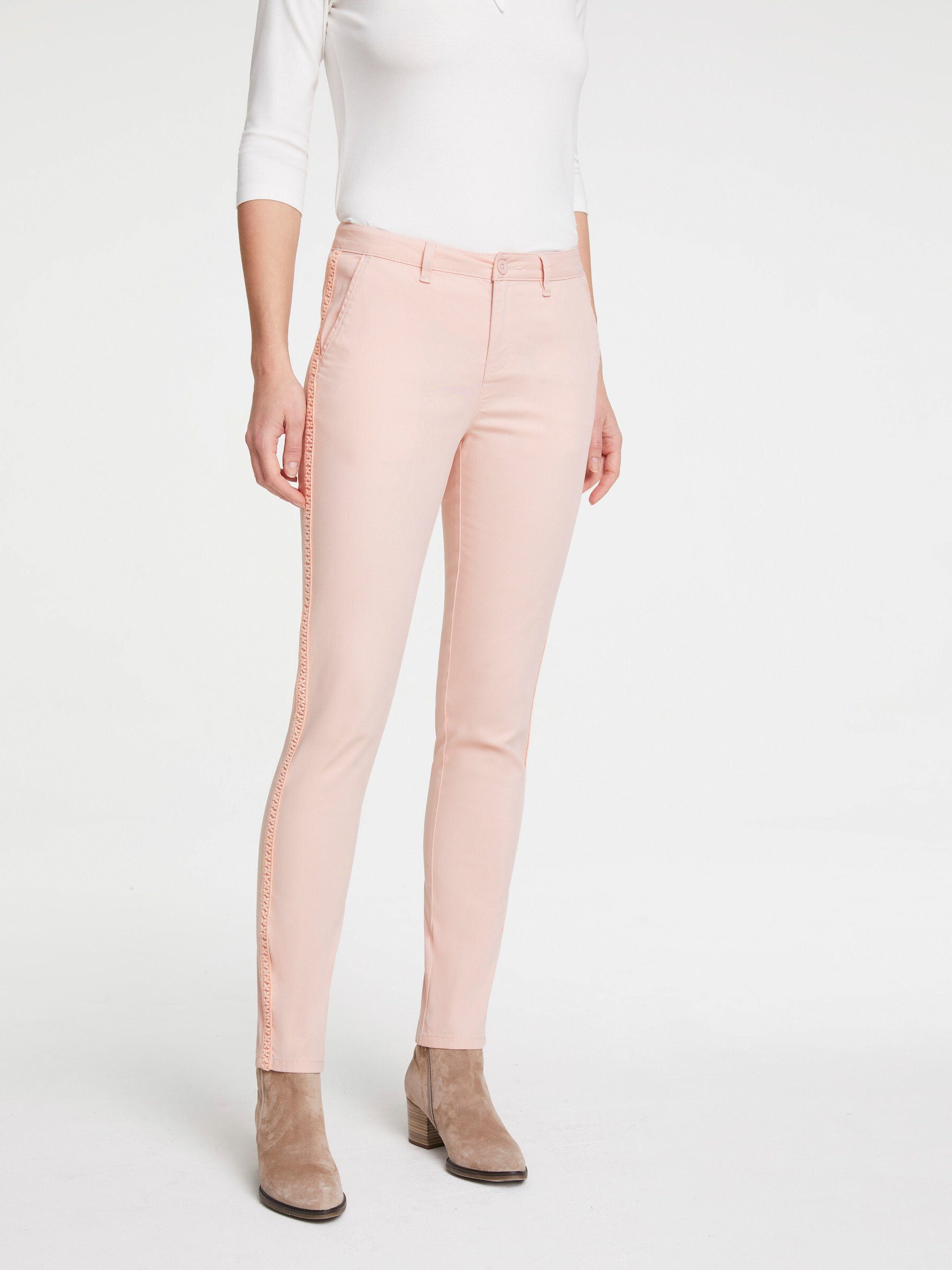 heine Jerseyhose Hose leicht vertieft