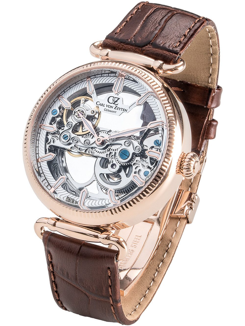 Carl von Zeyten Automatikuhr Carl von Zeyten CVZ0031RWHS Elzach Automatik H günstig online kaufen