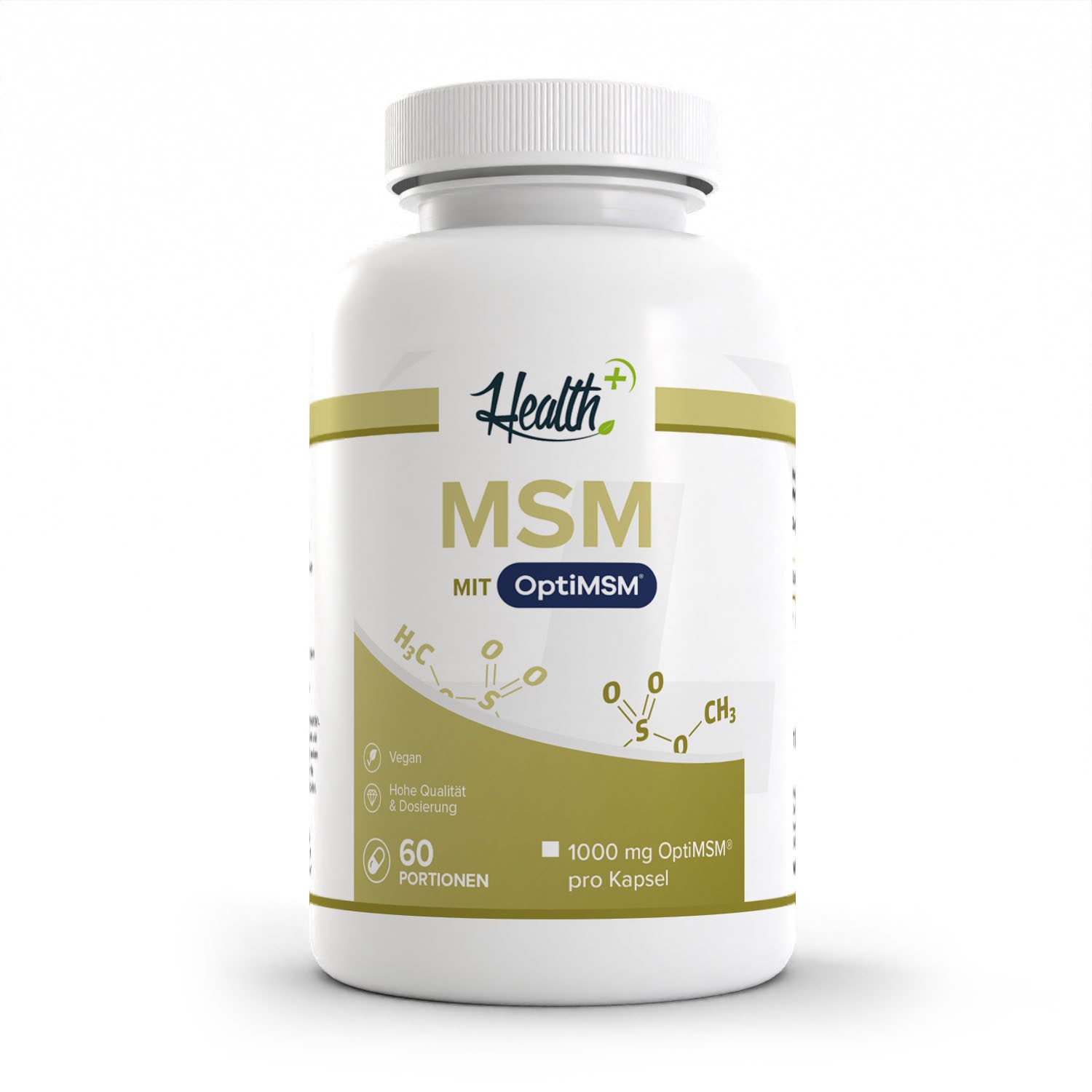 Zec+ Nutrition HEALTH+ MSM Kapseln mit OptiMSM®, 120 Kapseln Kapseln