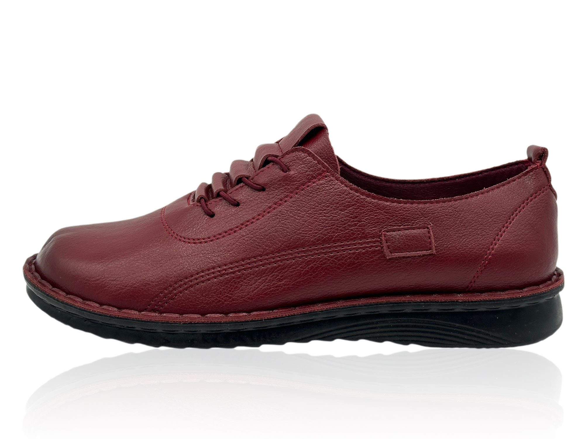 Nowaland Damen bequeme Schnürschuhe mit besonders weichem Tragegefühl Mokassin Besonders weiches Obermaterial und flexible Laufsohle