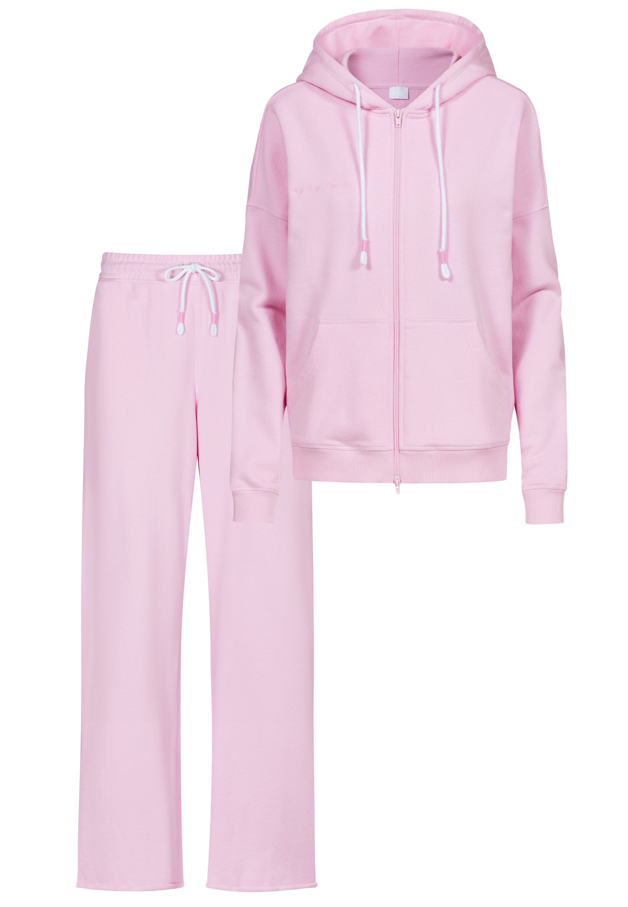 Mey Hausanzug Mellow Cotton (Set, 2 tlg) Homewear Anzug - Baumwolle - Atmungsaktiv - Aus weichem French Terry