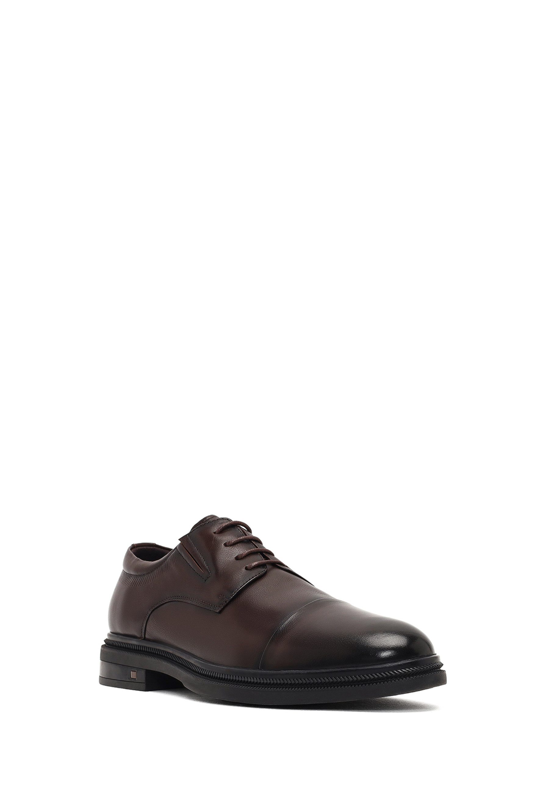 Derimod Klassische Schnürschuhe aus Leder Schnürschuh Schnürsenkel, Lederfutter