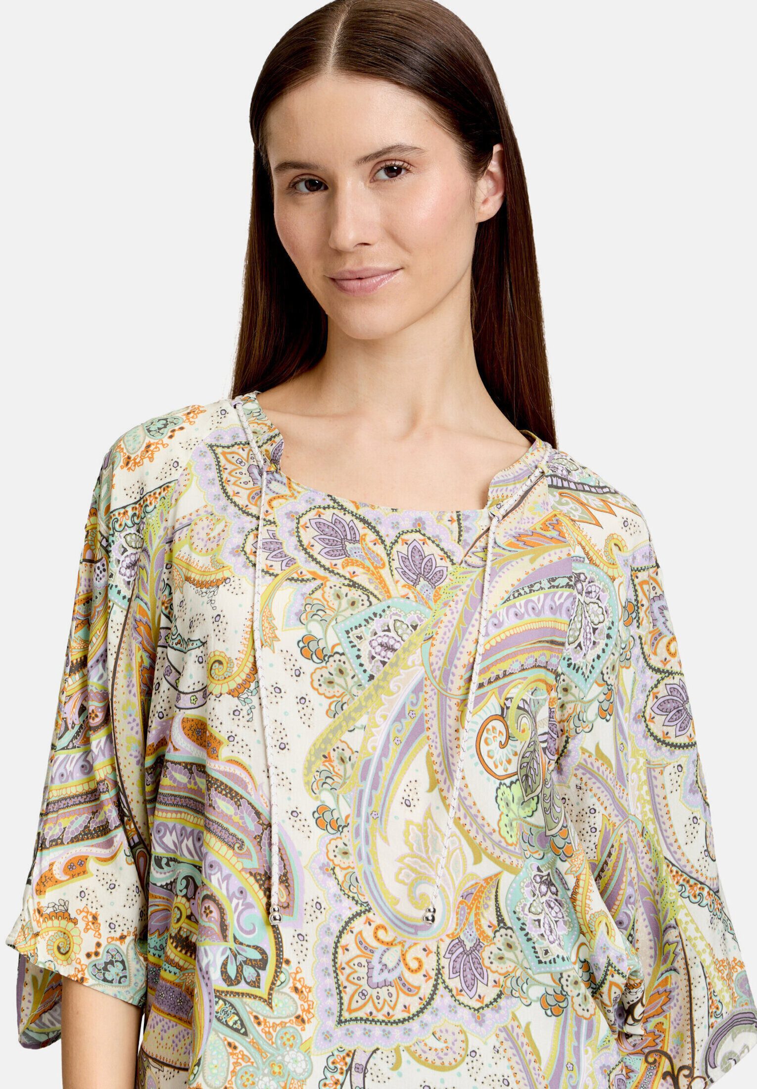 Cartoon Schlupfbluse Damen mit Muster