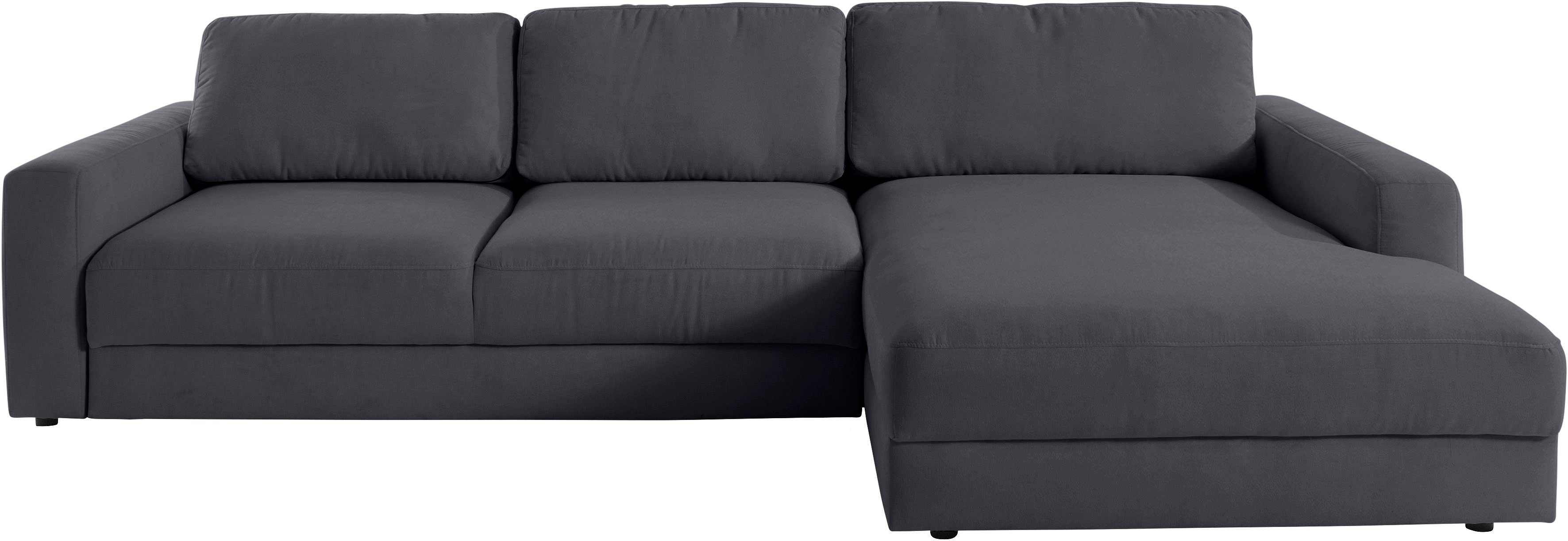 Home affaire Ecksofa Bloomfield, bequem und elegant, OTTOs Choice, Breite 303cm, L-Form, wahlweise mit Bettfunktion und Bettkasten, Unser Dauertiefpreis. Reduzierter Preis € 999,99. Unverbindliche Preisempfehlung € 1.599,00