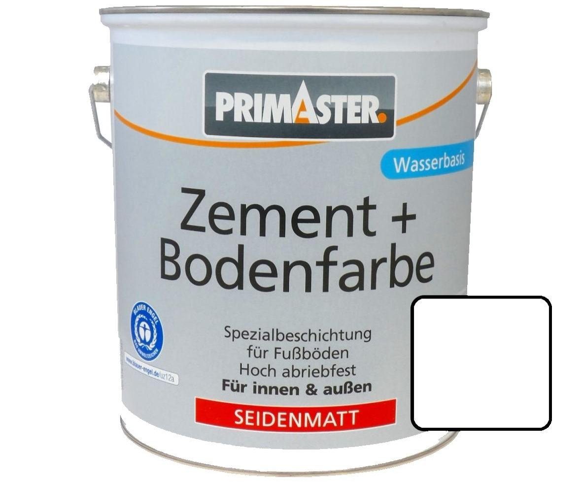 Primaster Zementfarbe Primaster Zementfarbe und Bodenfarbe 2,5 L weiß