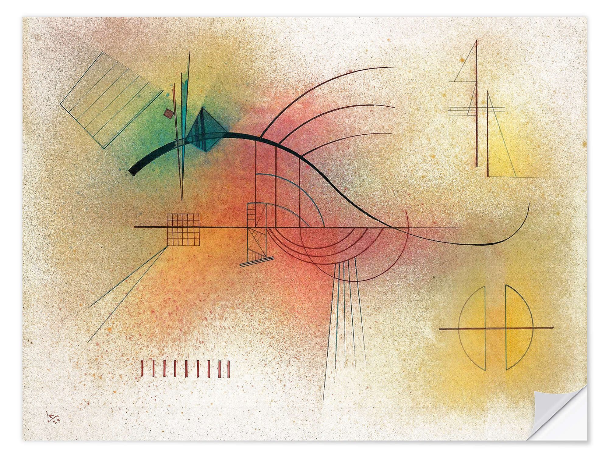 Wandfolie Wassily Kandinsky