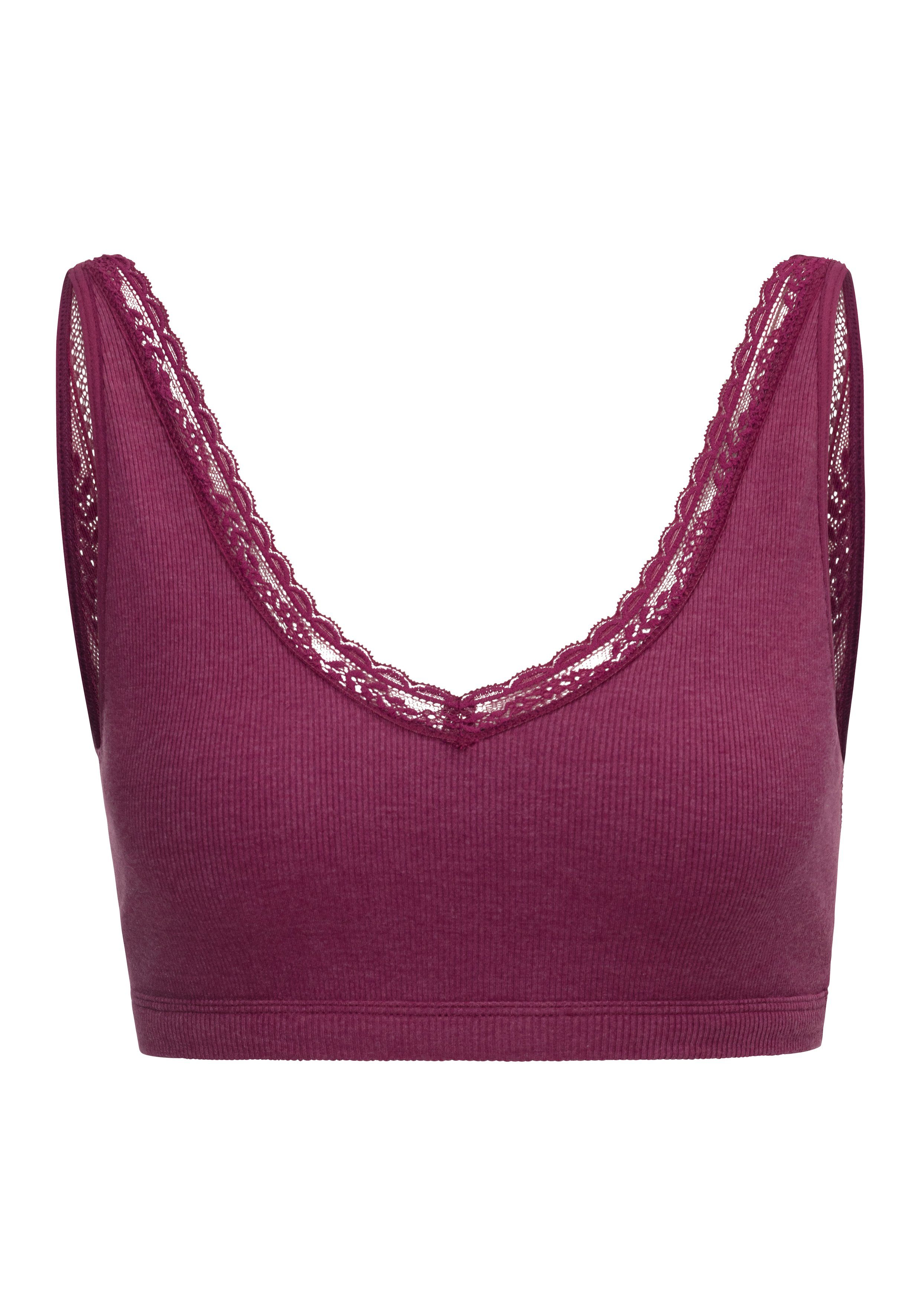 s.Oliver Bustier aus feiner Spitze