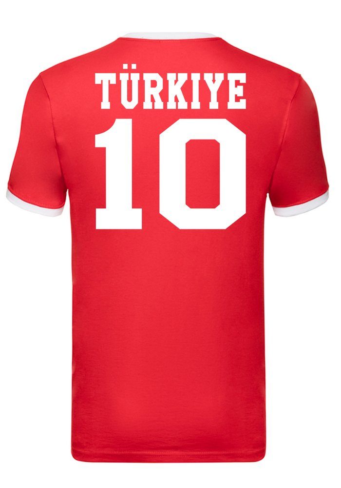 Türkiye Turkey Europa Trikot WM Türkei Blondie Fußball & Sport Brownie Meister EM T-Shirt