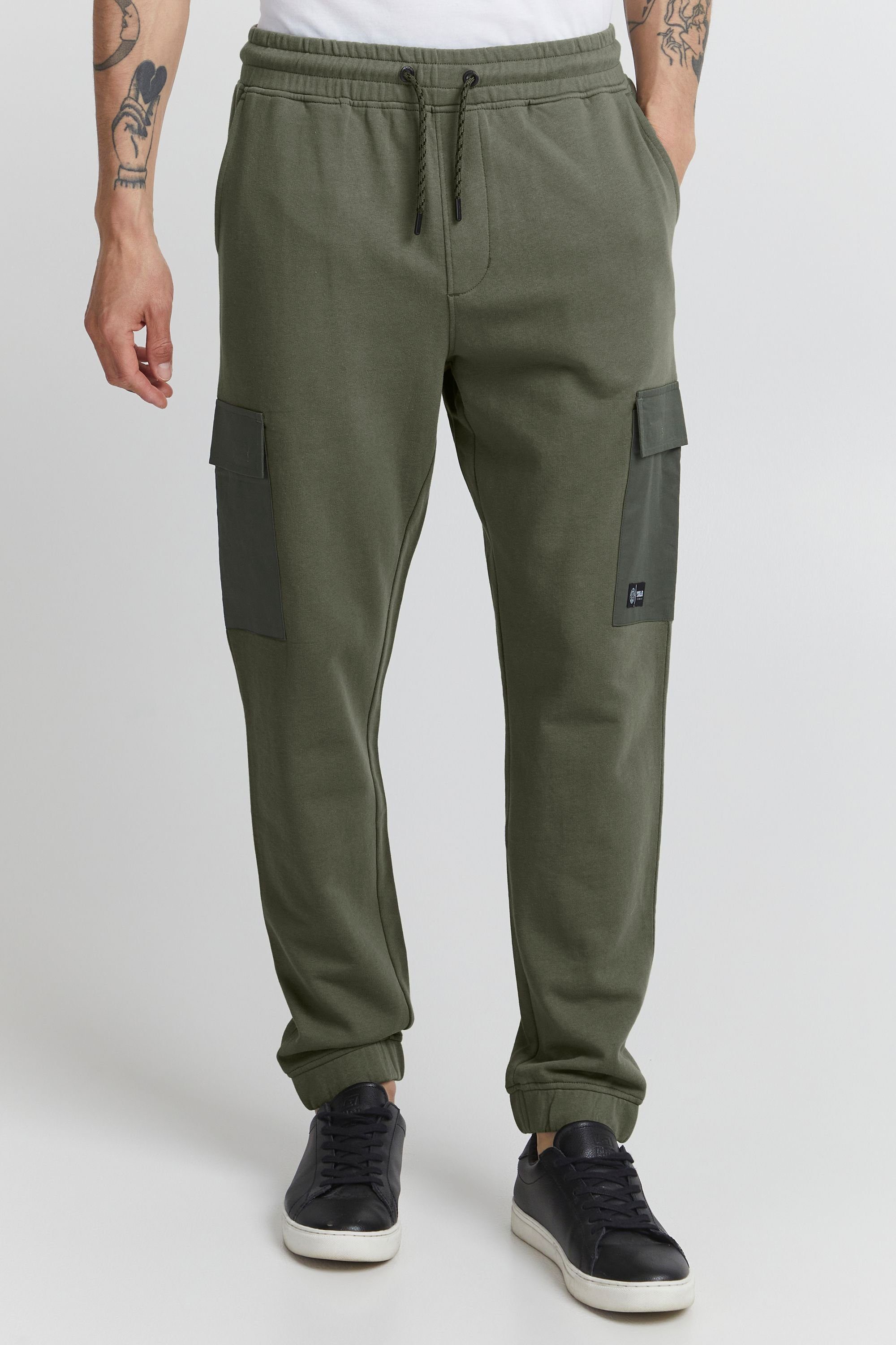 !Solid Stoffhose SDBernardo Dusty Olive (180515)